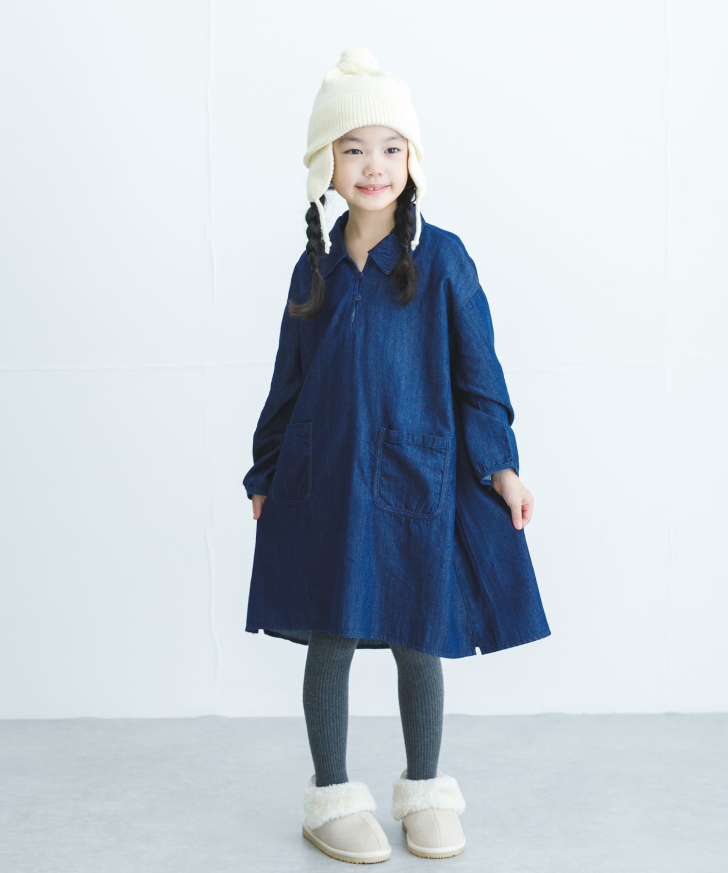 デニムミニワンピース(KIDS)(105 INDIGO): キッズ｜URBAN RESEARCH公式