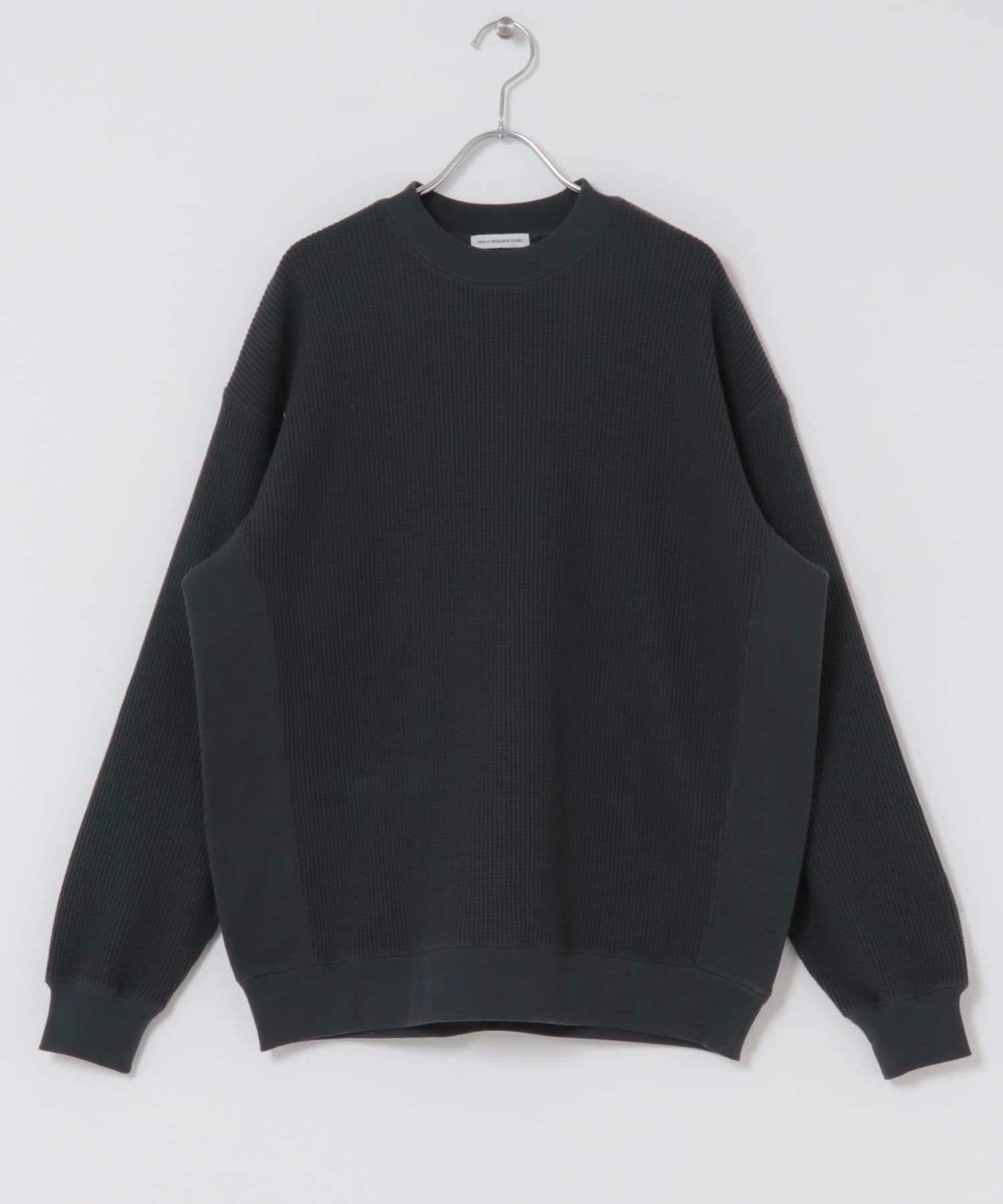 『UR TECH』ワッフルロングスリーブTシャツ CHARCOAL M