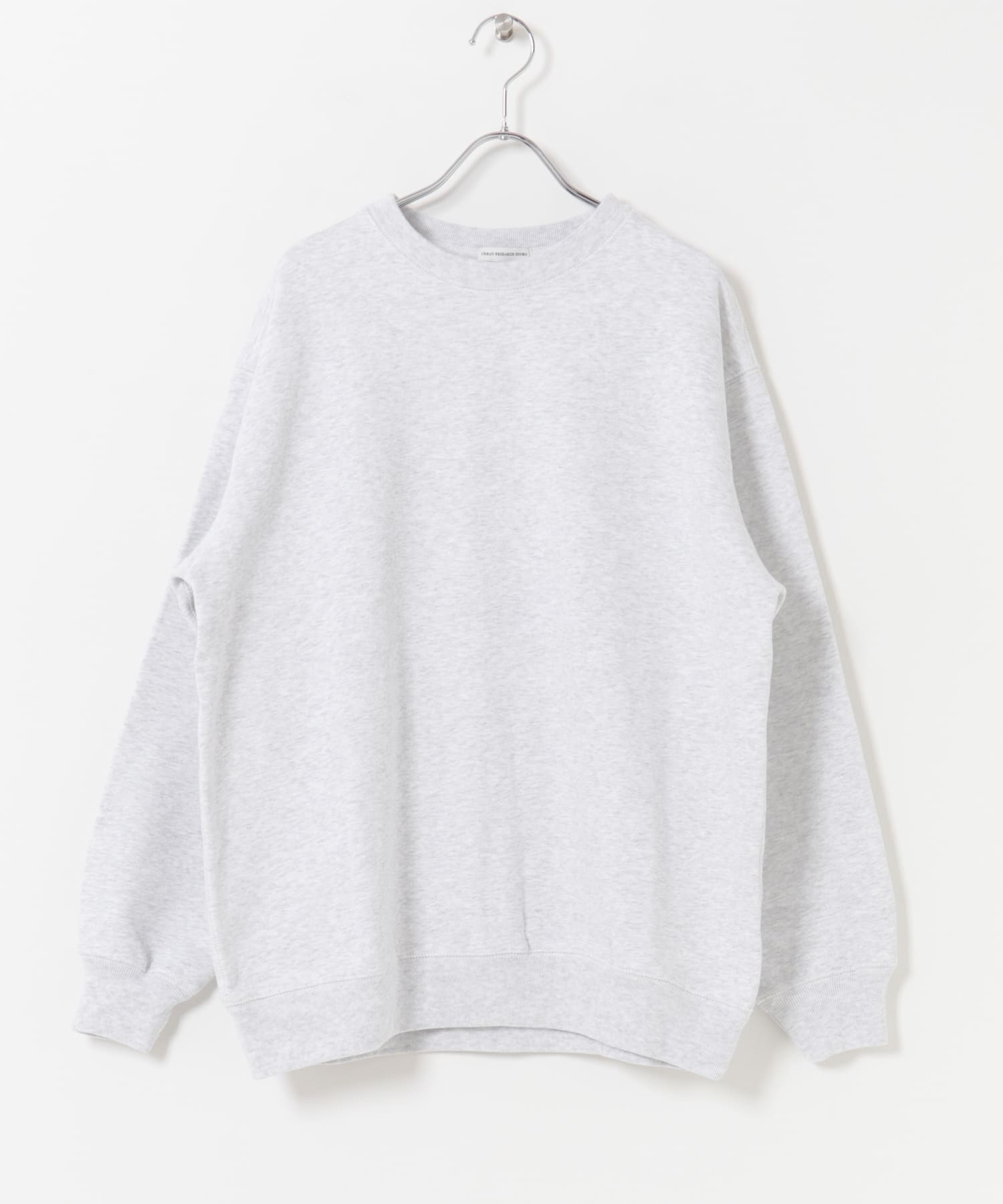 裏起毛クルーネックスウェット ASH GRAY M