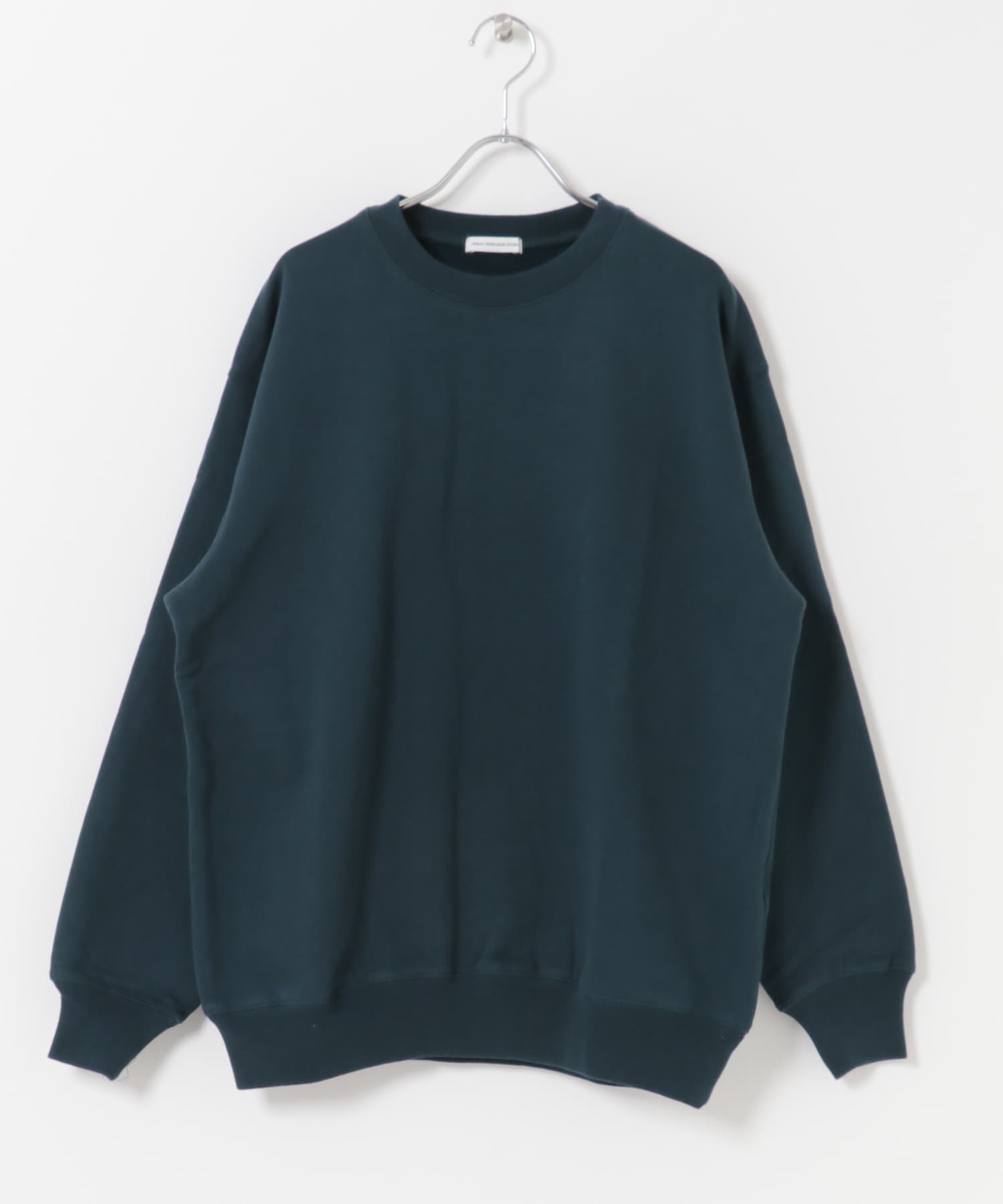 裏起毛クルーネックスウェット NAVY M