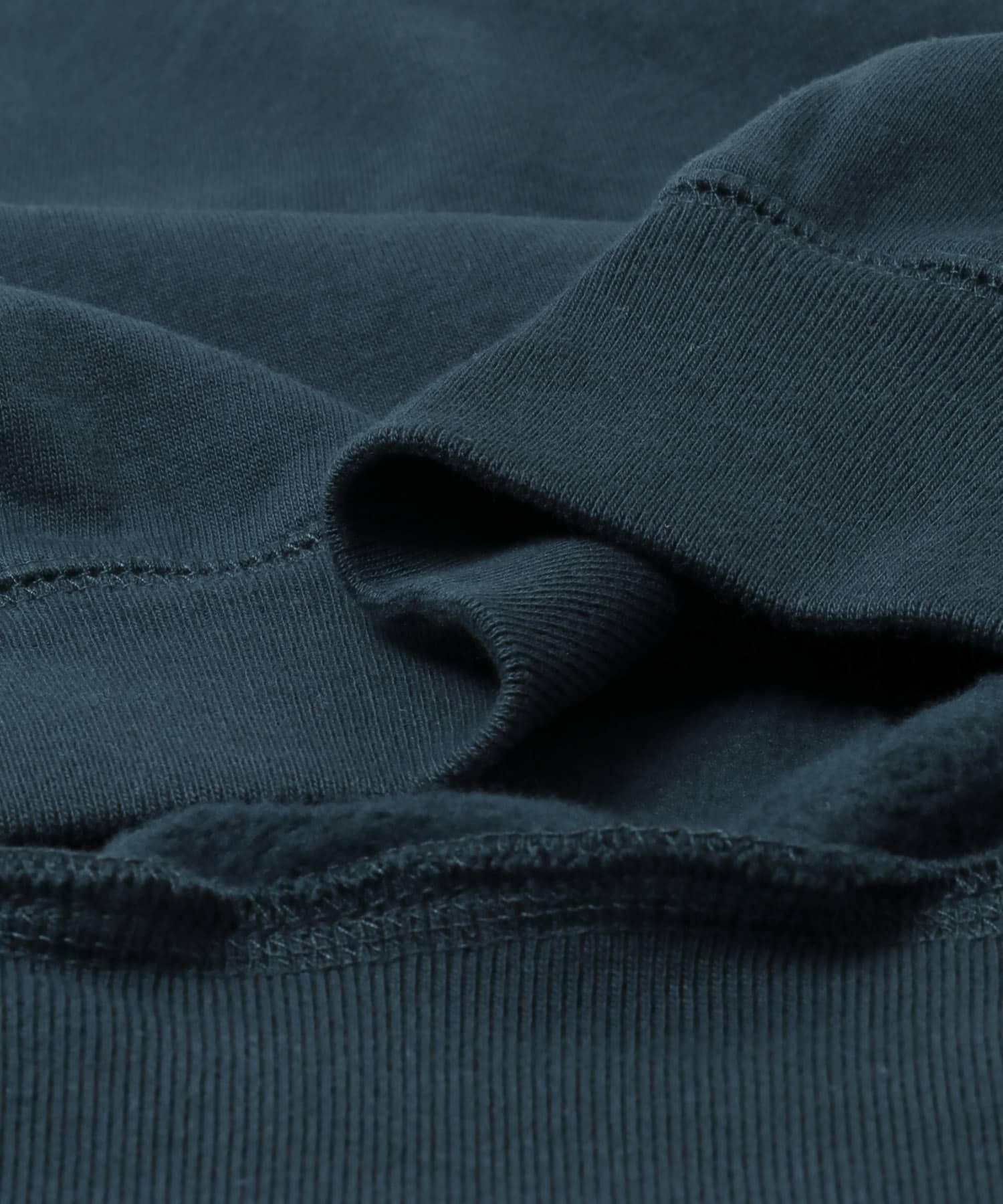 裏起毛クルーネックスウェット NAVY M