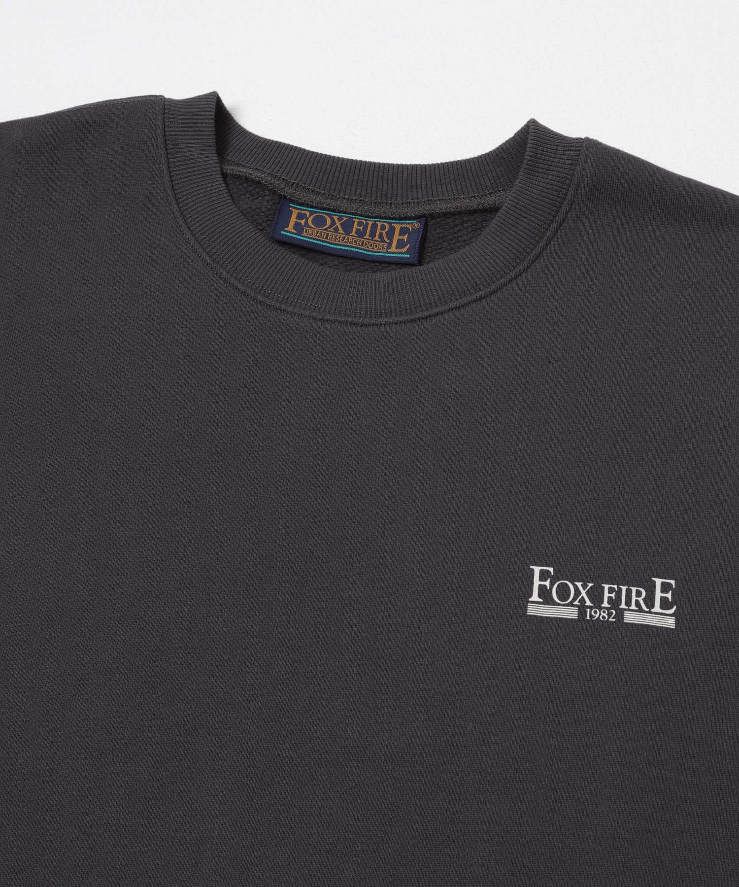 FOXFIRE プリントスウェット CHARCOAL① M