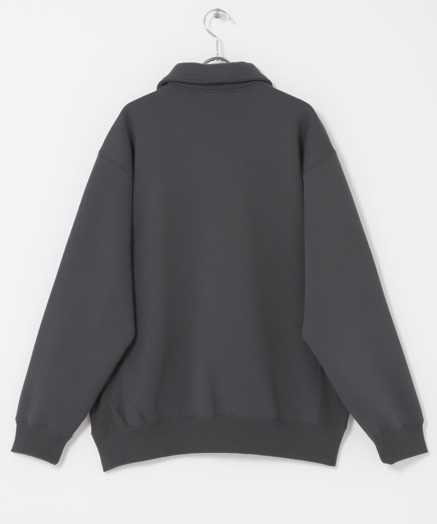 裏起毛スウェットポロシャツ NAVY M