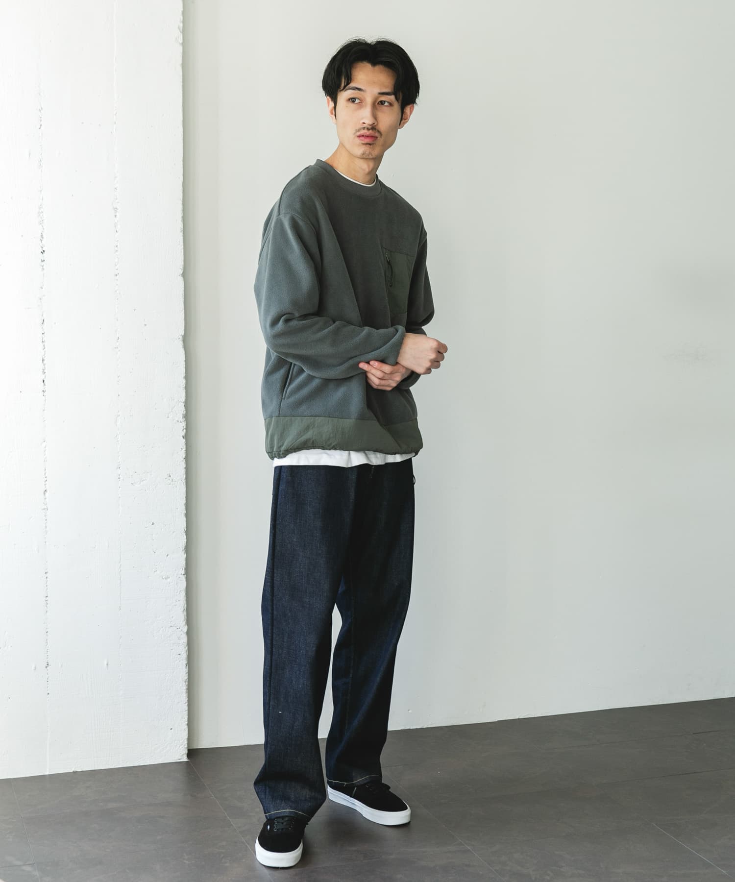 身長：180cm サイズ：L