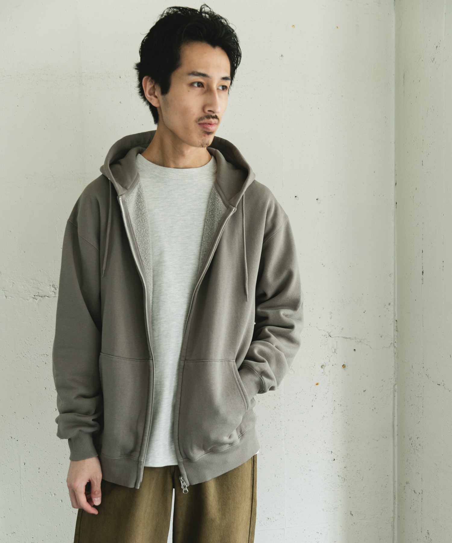 身長：180cm サイズ：L