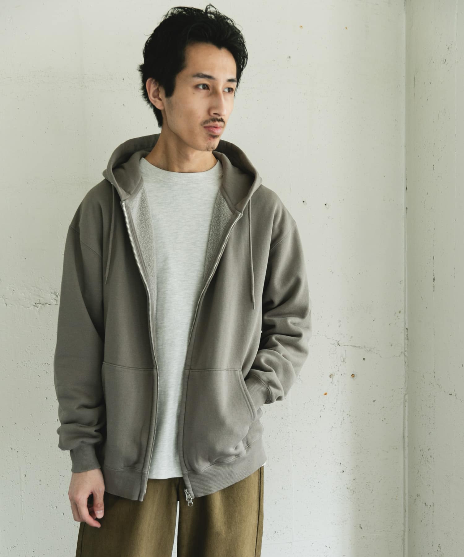 身長：180cm サイズ：L
