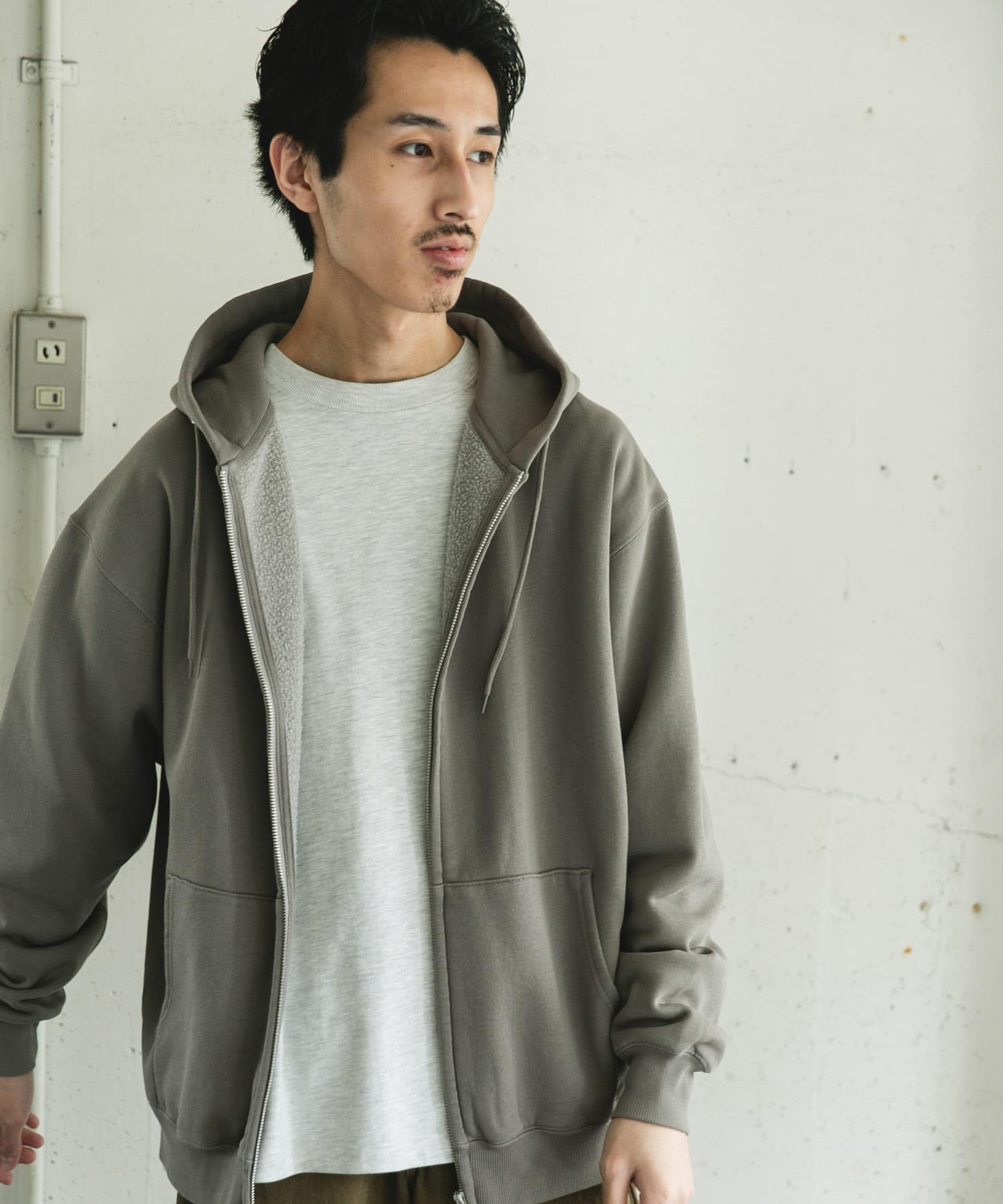 身長：180cm サイズ：L