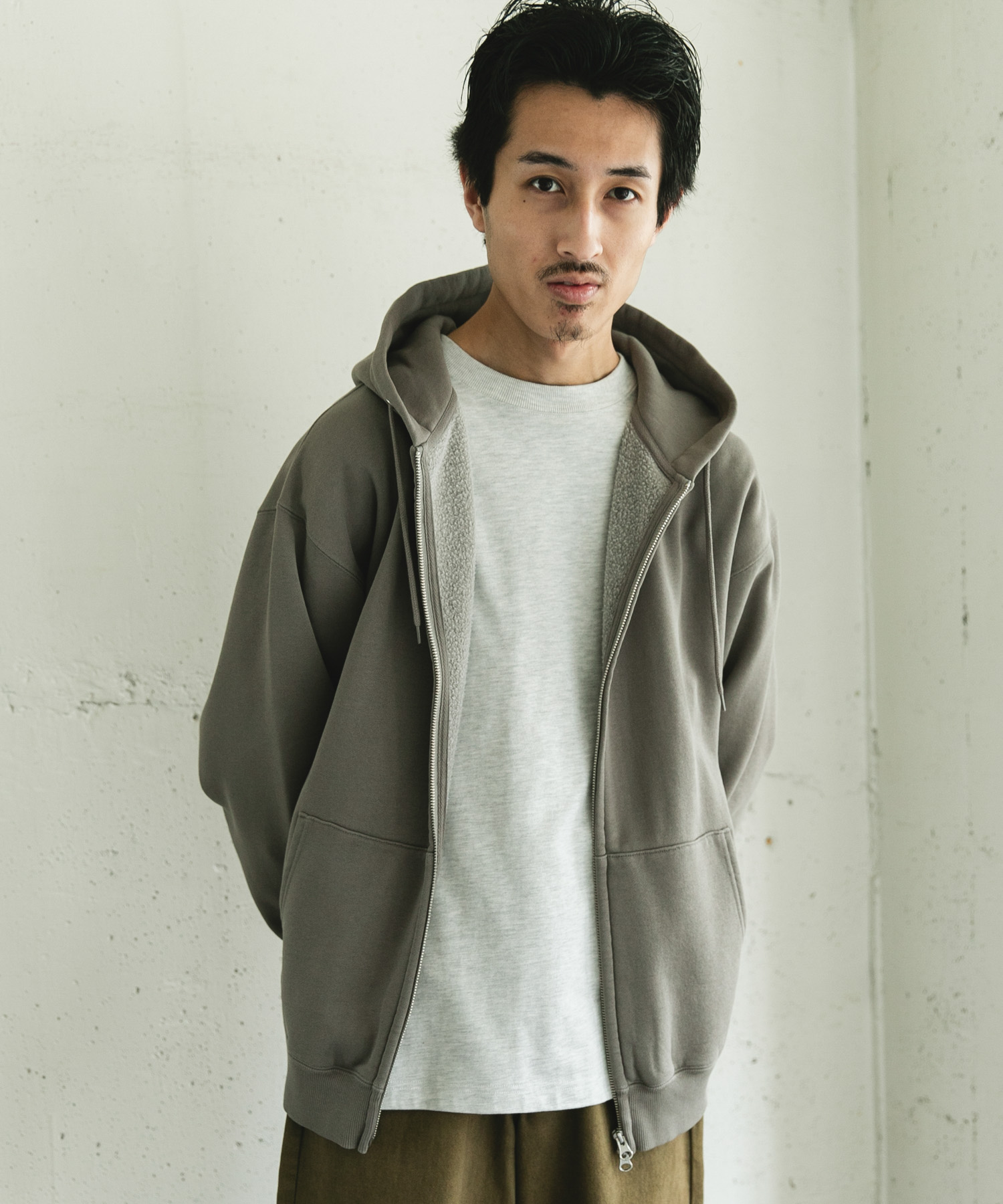 身長：180cm サイズ：L