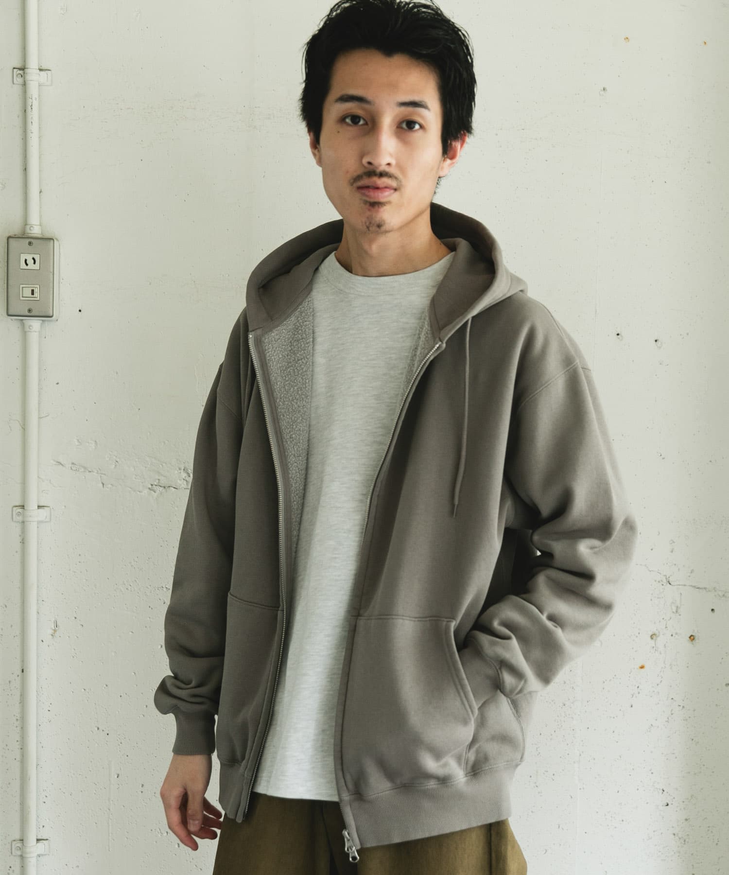 身長：180cm サイズ：L