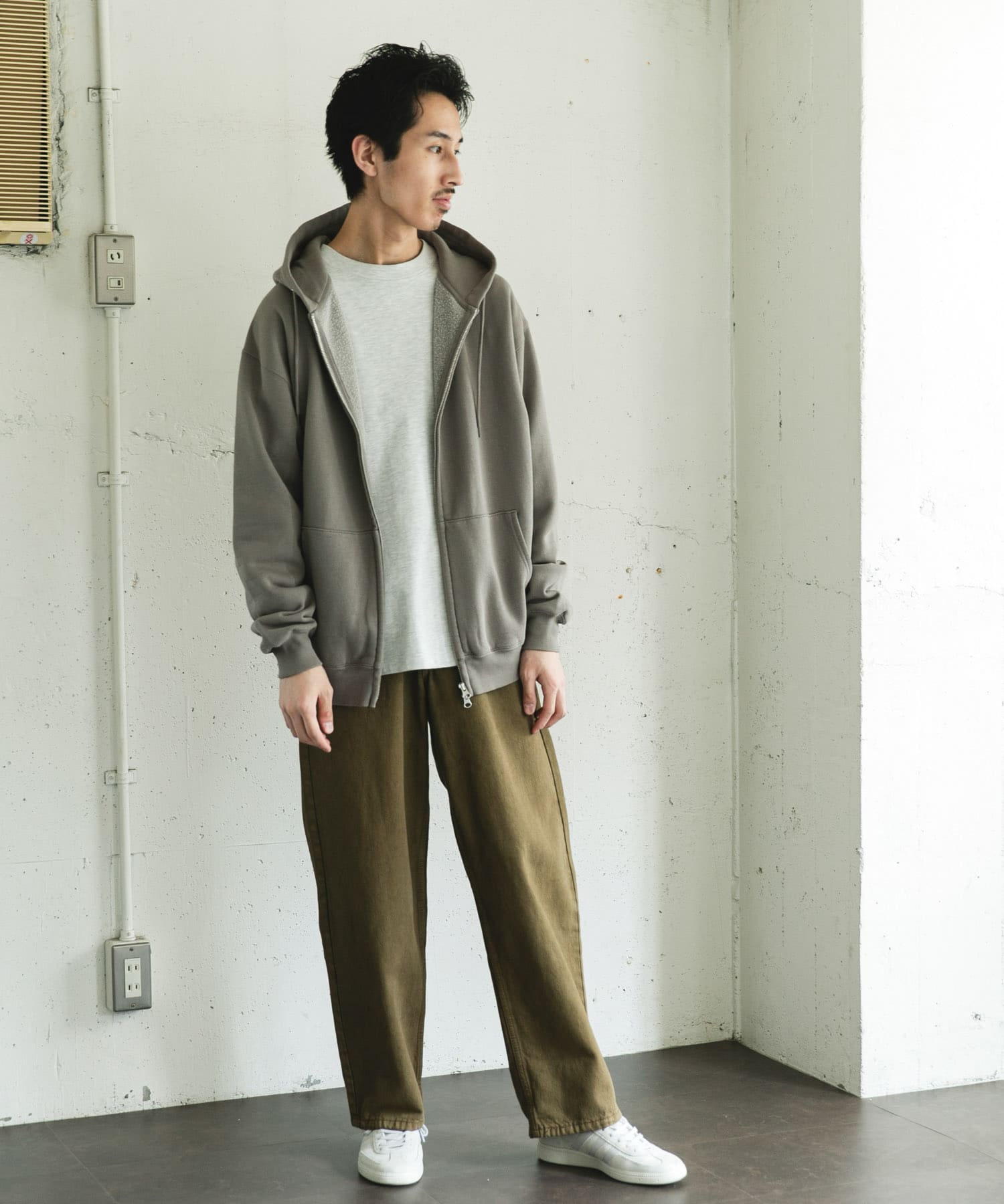 身長：180cm サイズ：L