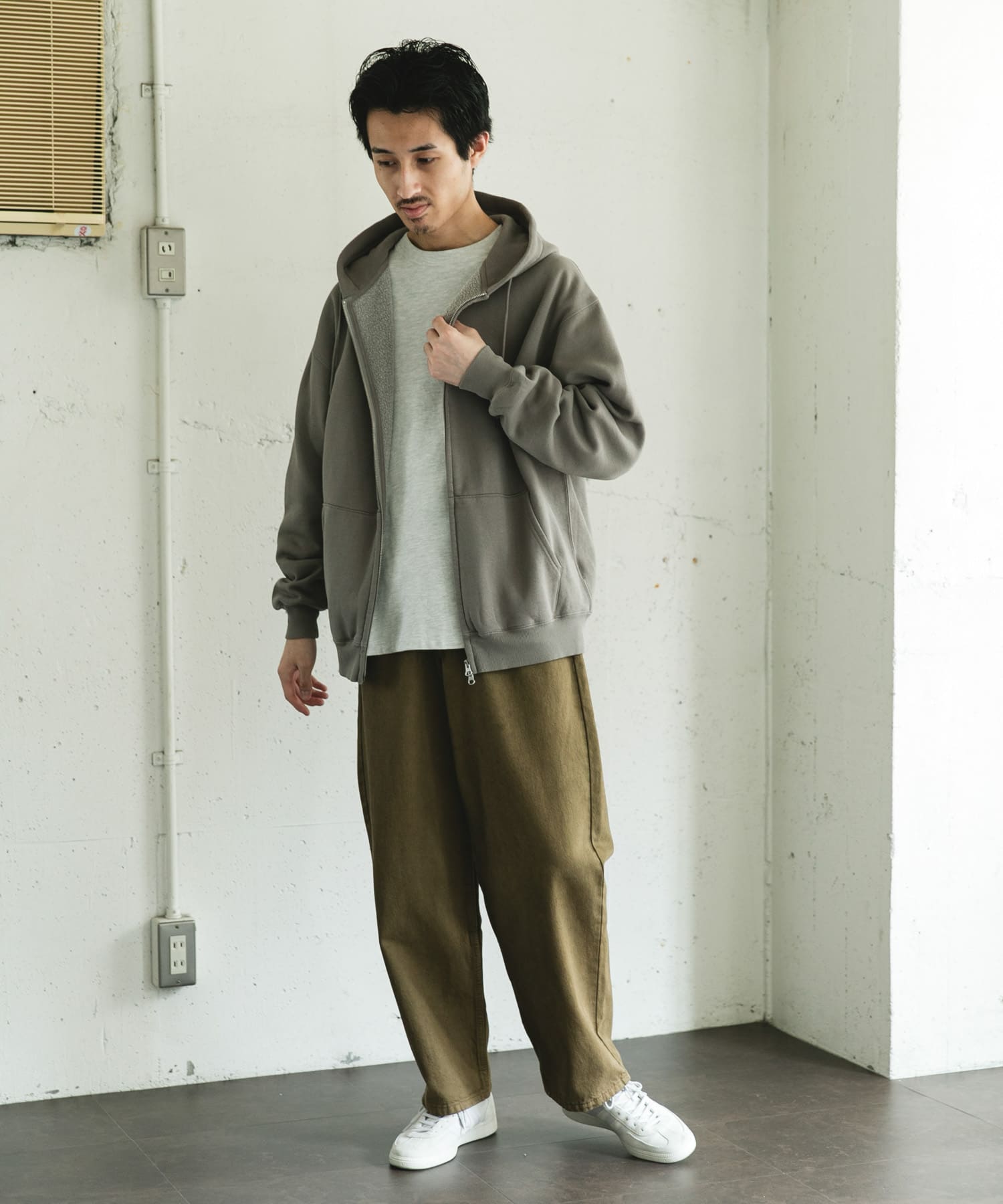 身長：180cm サイズ：L
