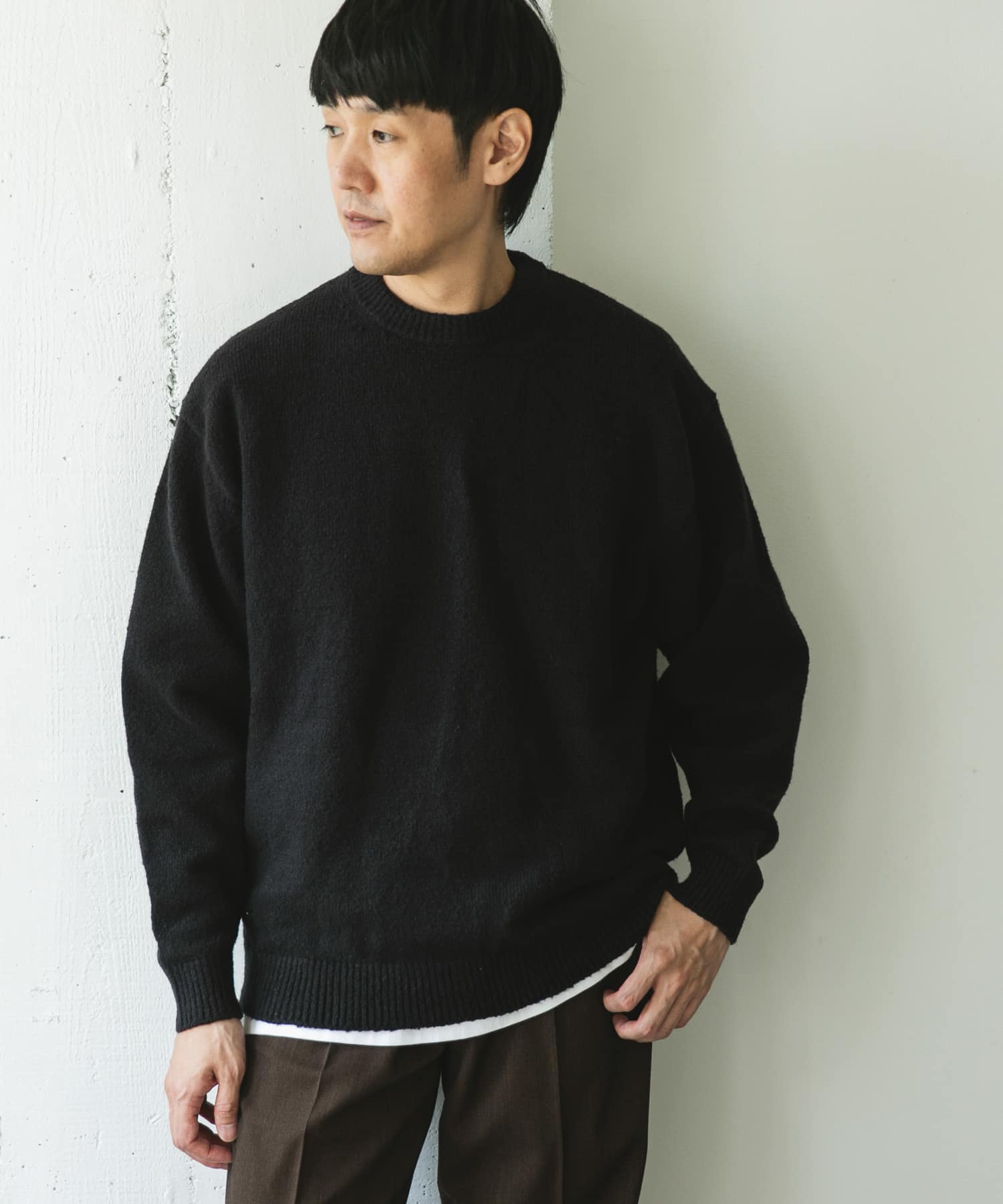 AIR FIT クルーネックニット