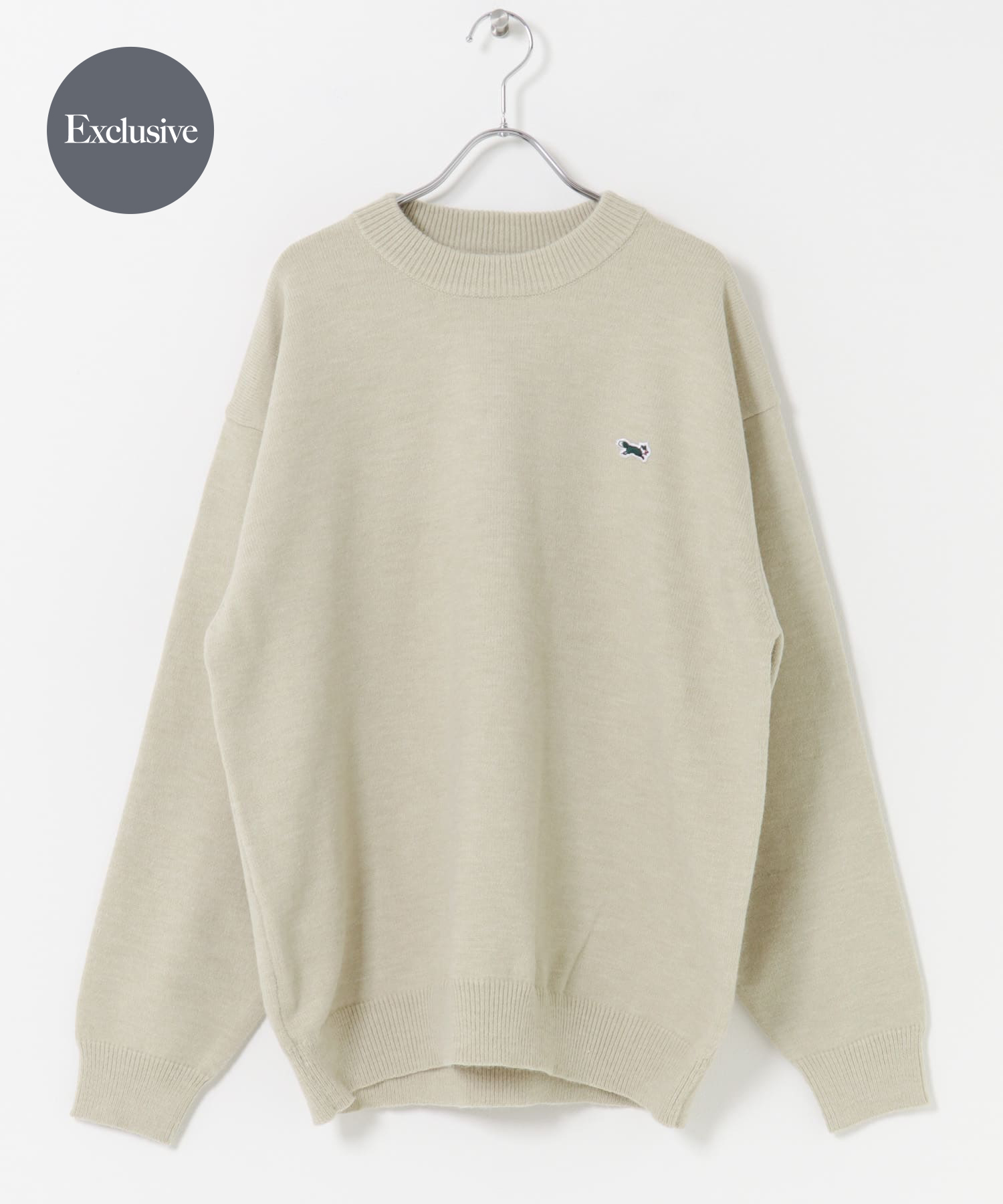 『別注』PENNEYS×DOORS　THE FOX クルーネックスフレニット