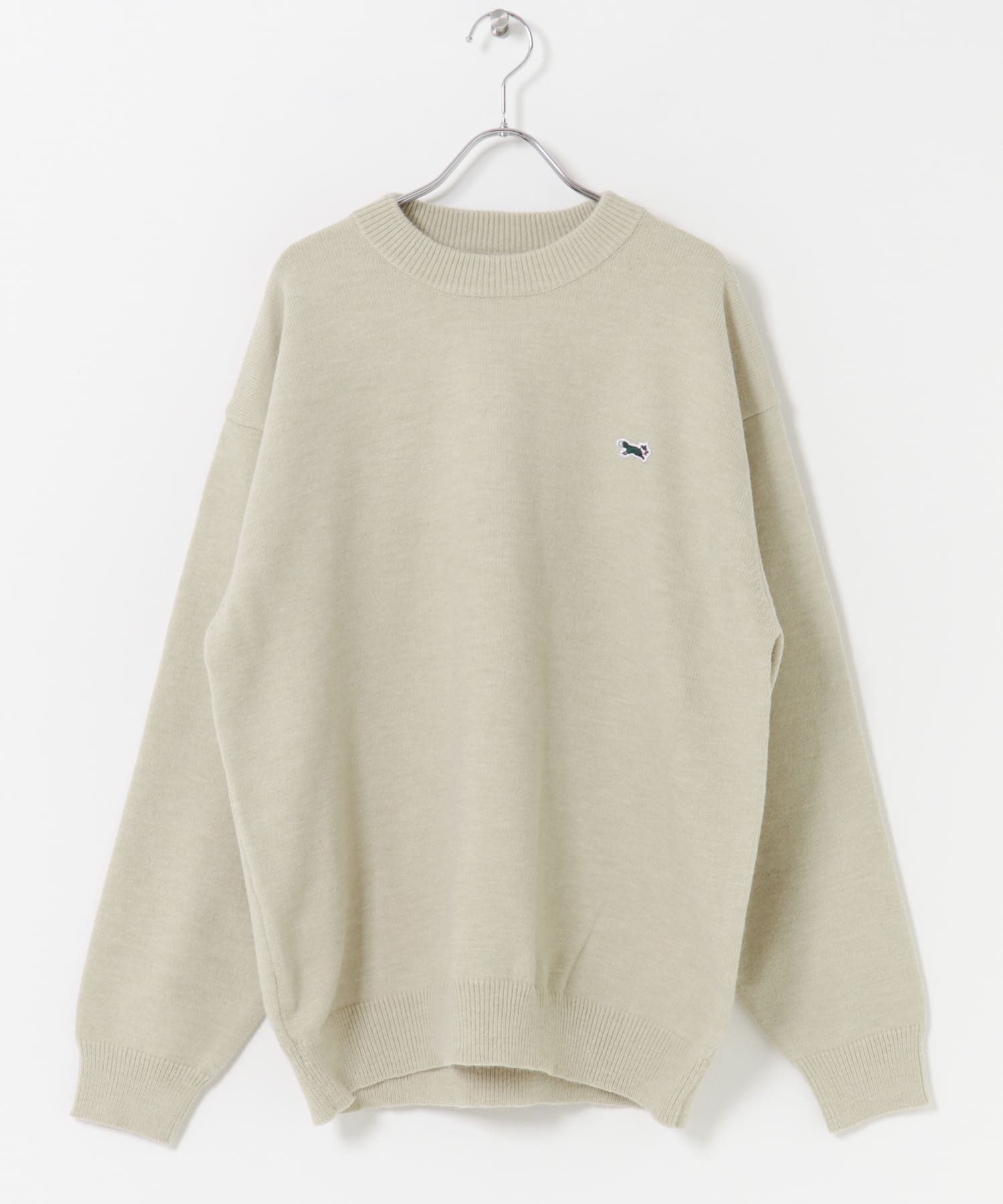 『別注』PENNEYS×DOORS　THE FOX クルーネックスフレニット ECRU M