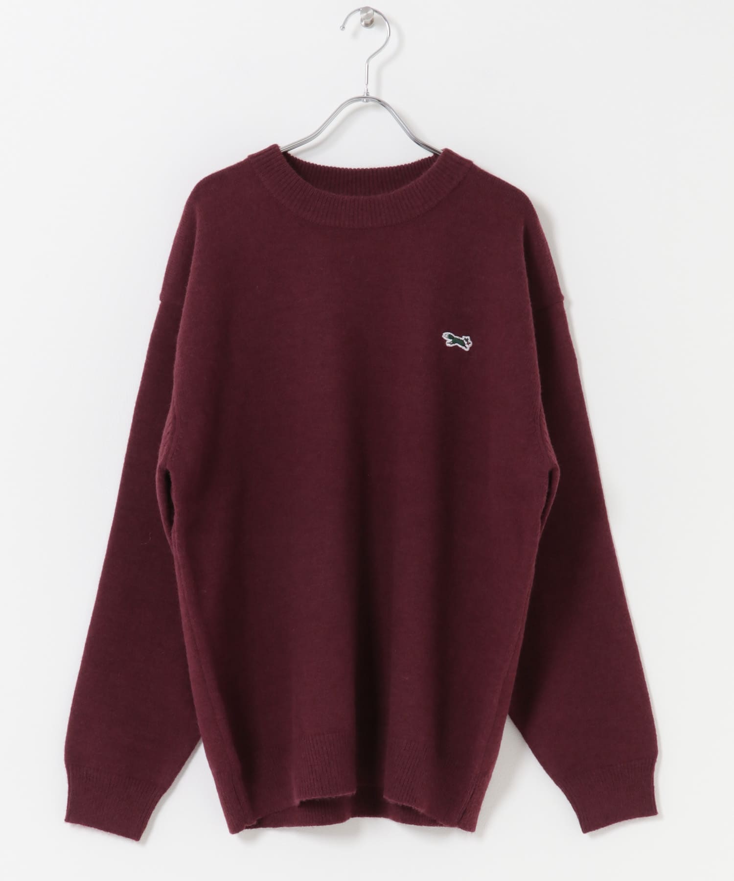 『別注』PENNEYS×DOORS　THE FOX クルーネックスフレニット CHERRY M