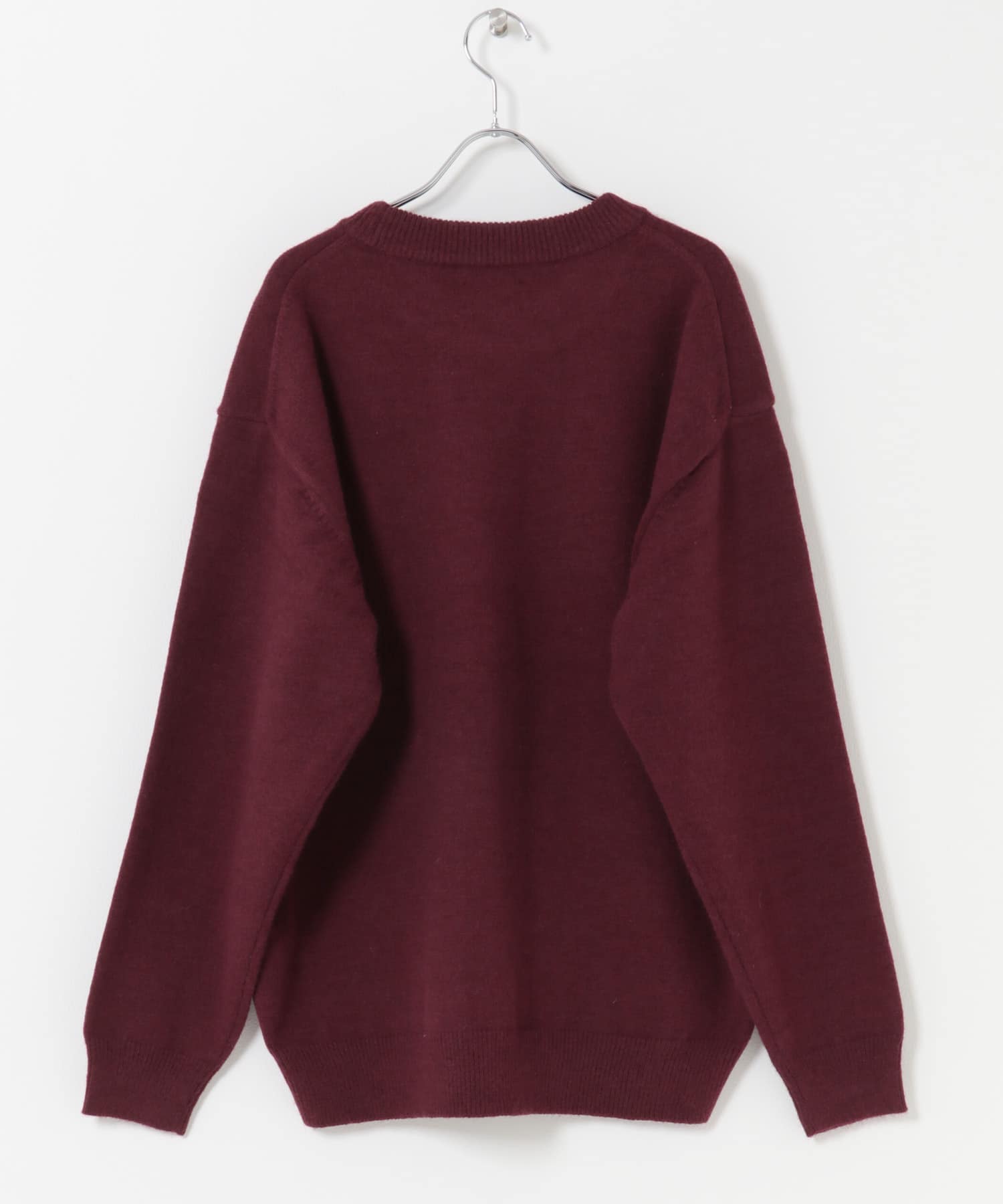 『別注』PENNEYS×DOORS　THE FOX クルーネックスフレニット CHERRY M