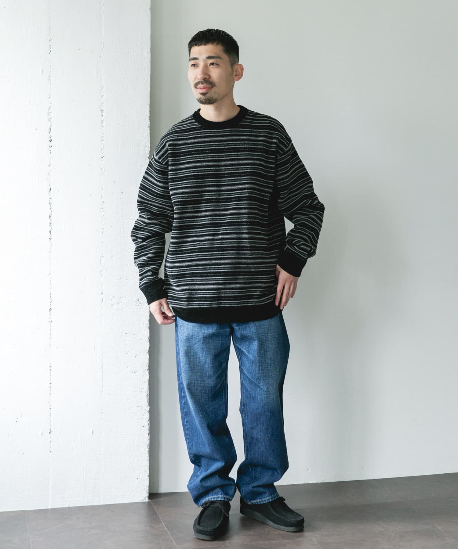 モールマルチボーダーニット(M KHK BORDER): トップス｜URBAN RESEARCH