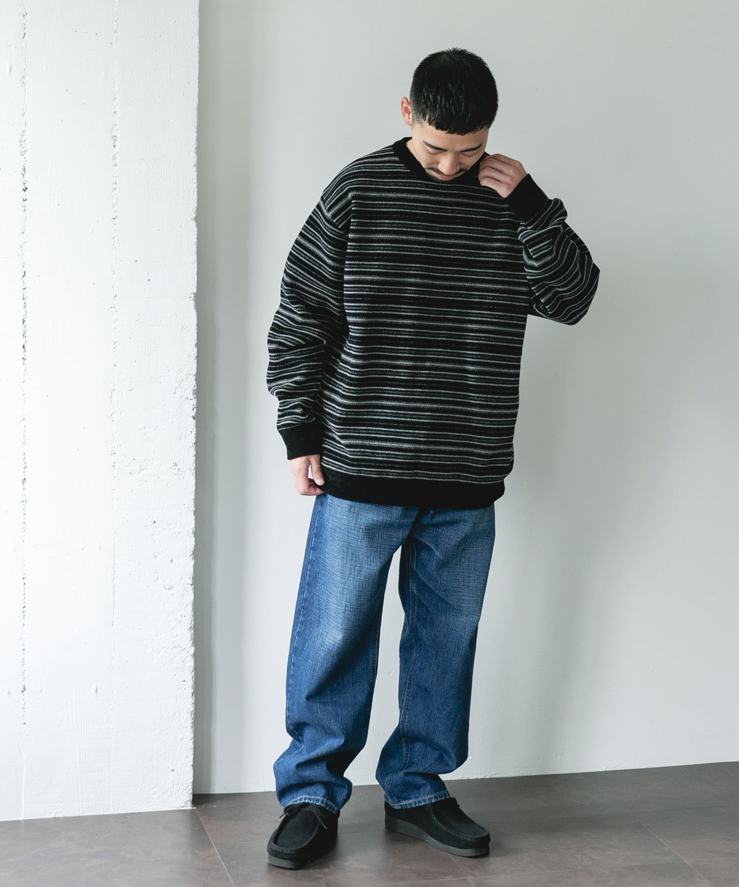 モールマルチボーダーニット(M KHK BORDER): トップス｜URBAN RESEARCH