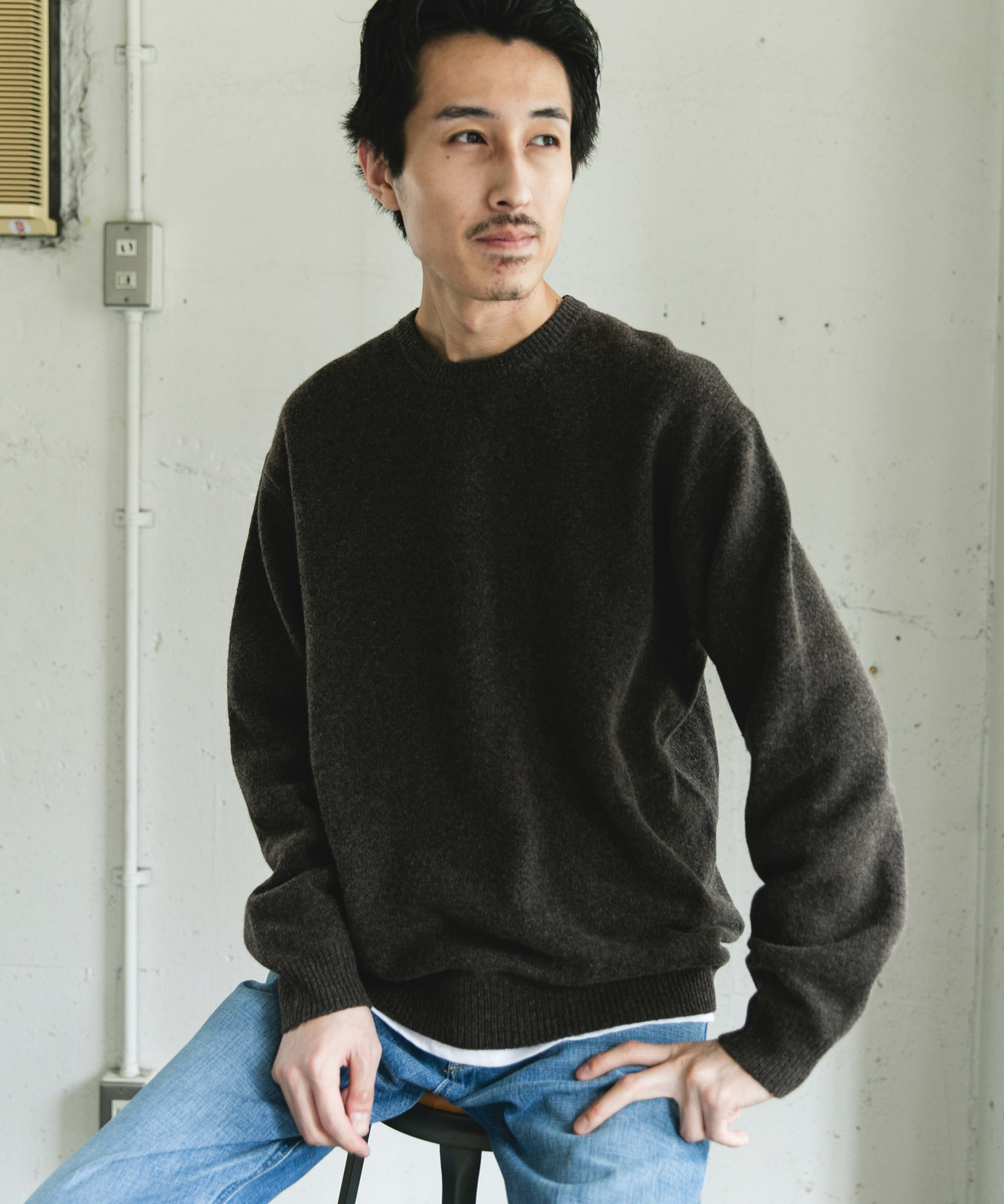 身長：180cm サイズ：L