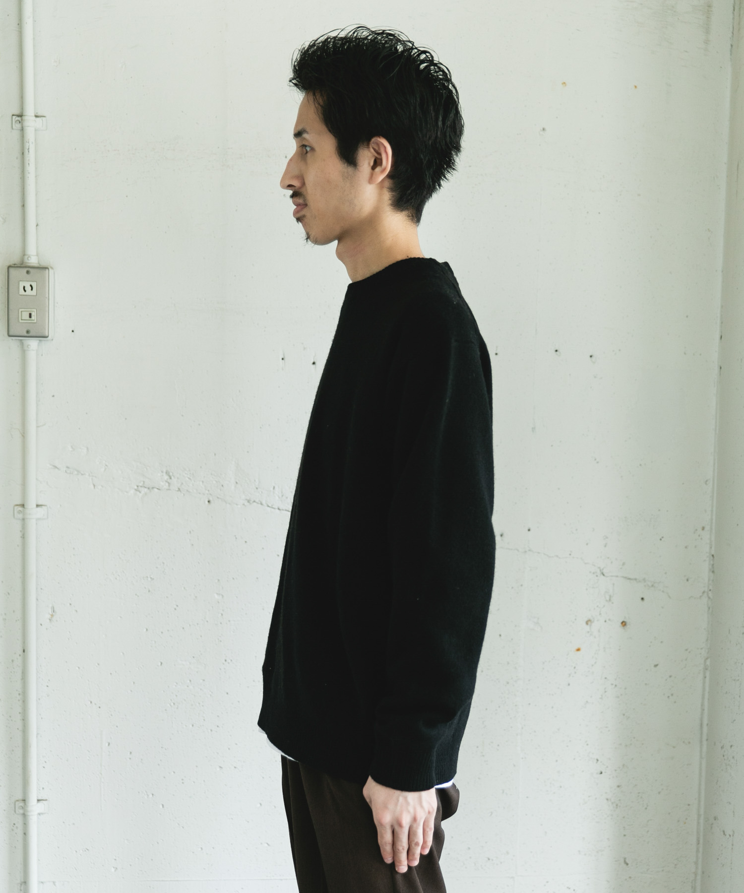 身長：180cm サイズ：L