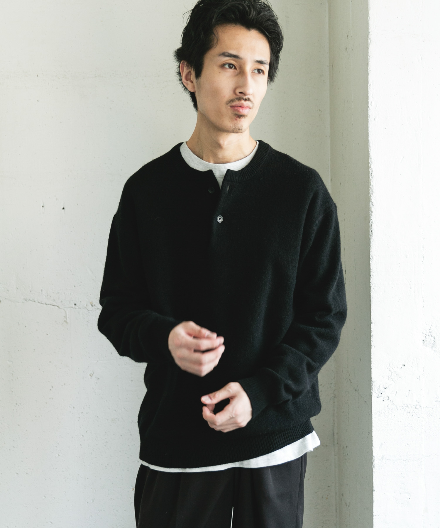 身長：180cm サイズ：L