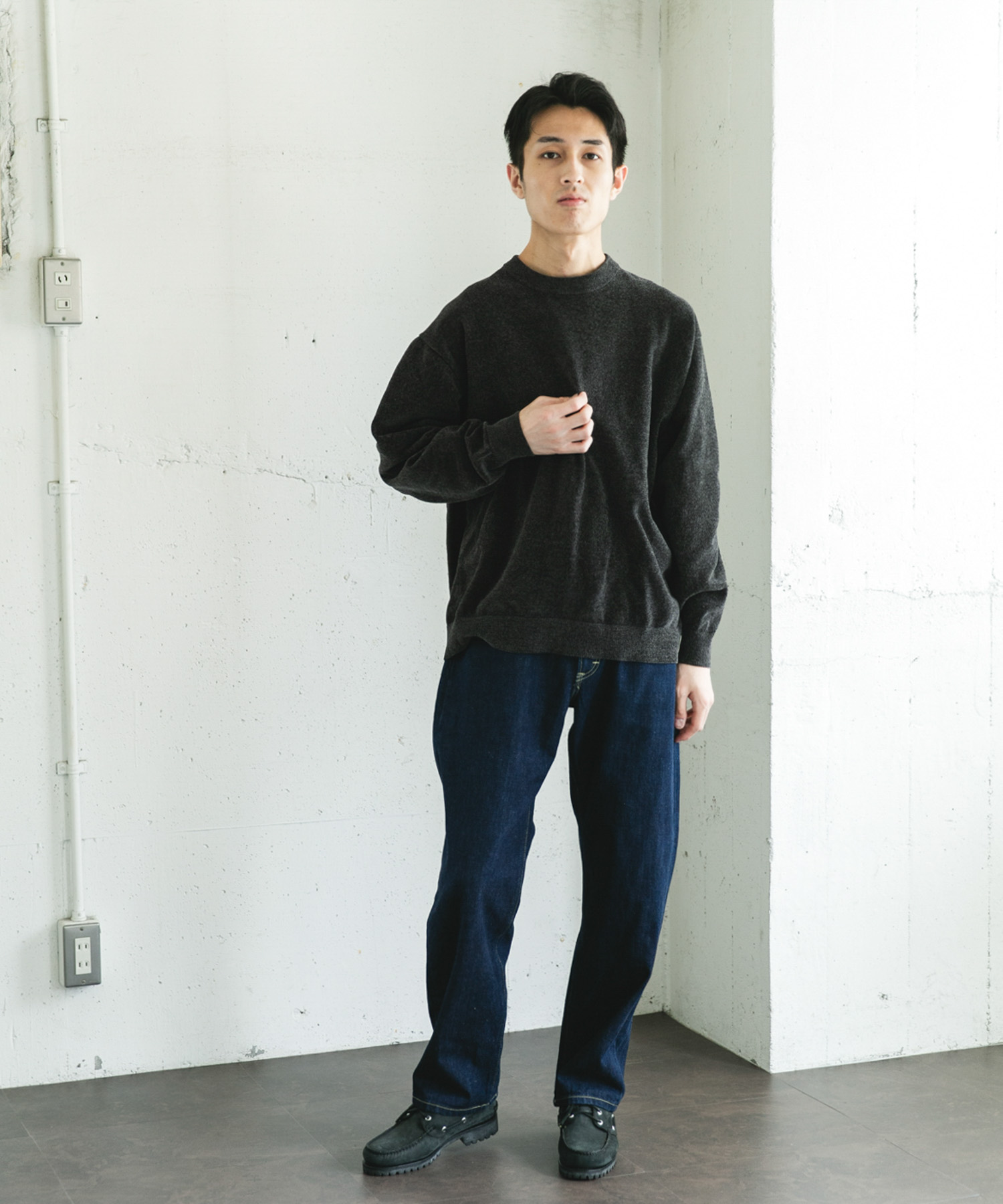 身長：180cm サイズ：L