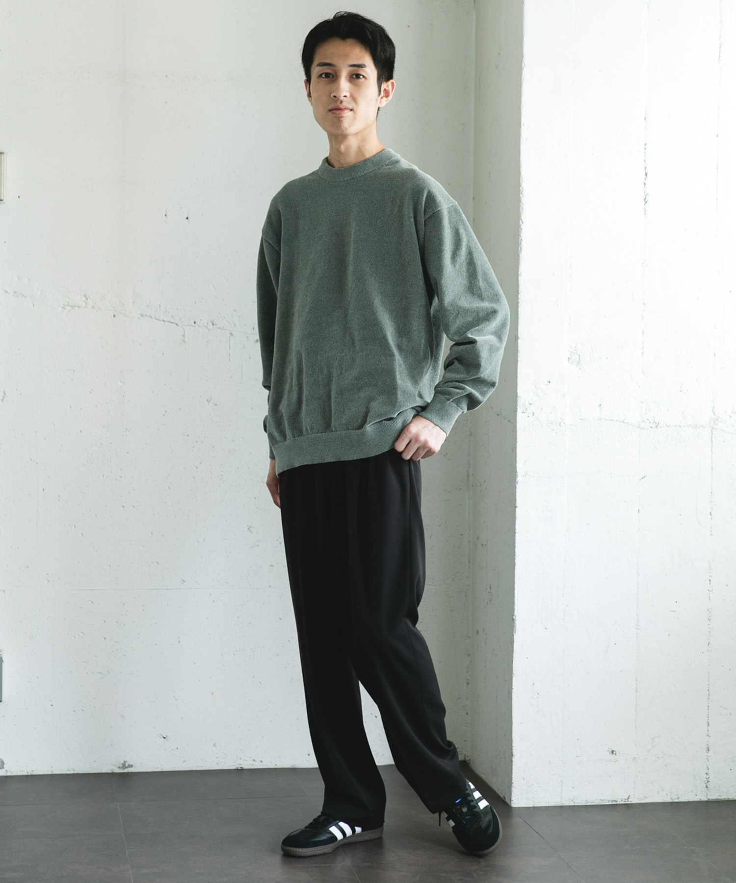 身長：180cm サイズ：L