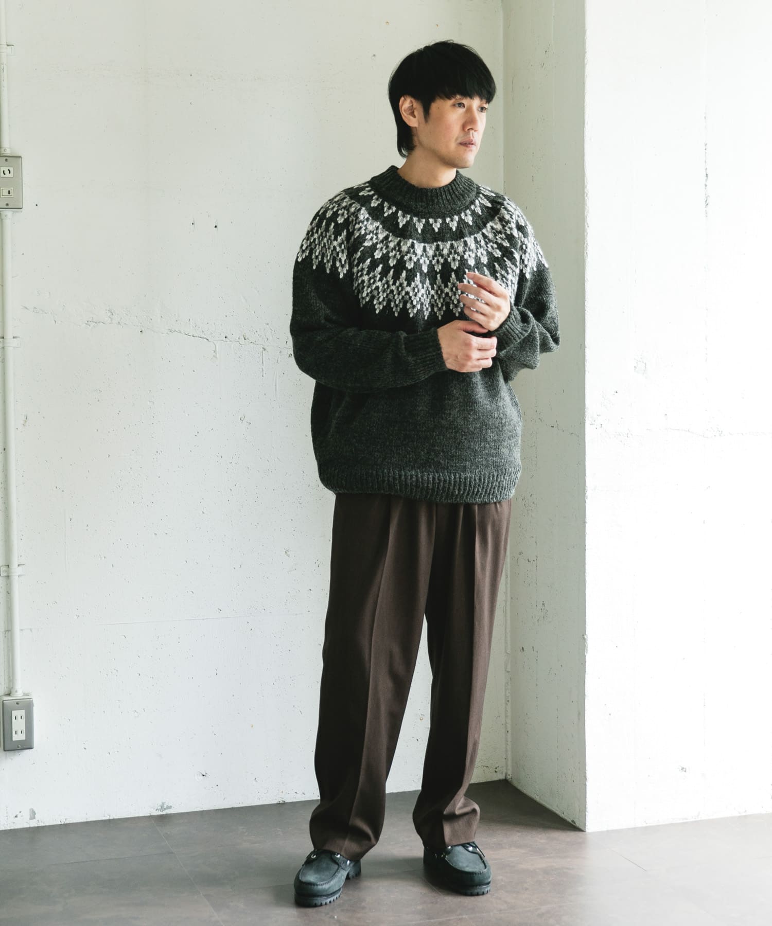 身長：172cm サイズ：L