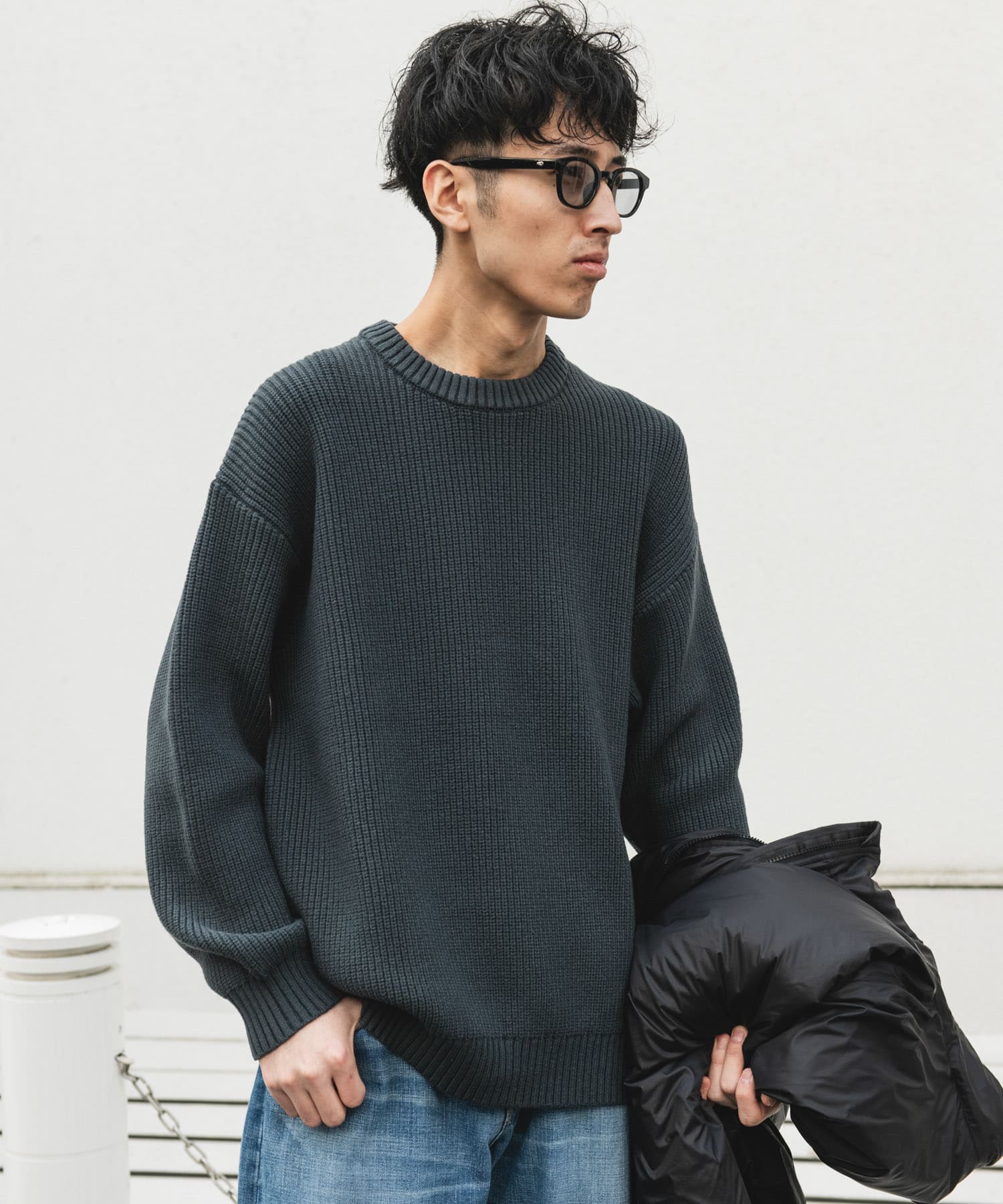 身長：180cm サイズ：L