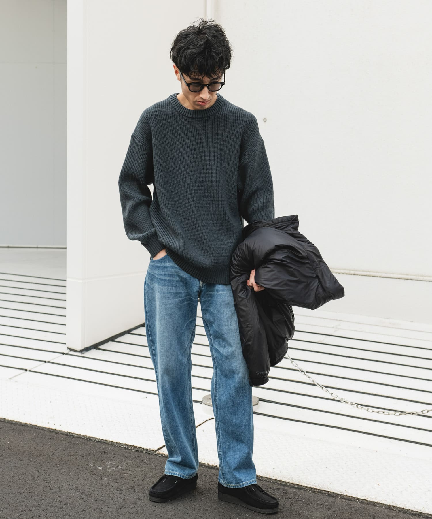 身長：180cm サイズ：L