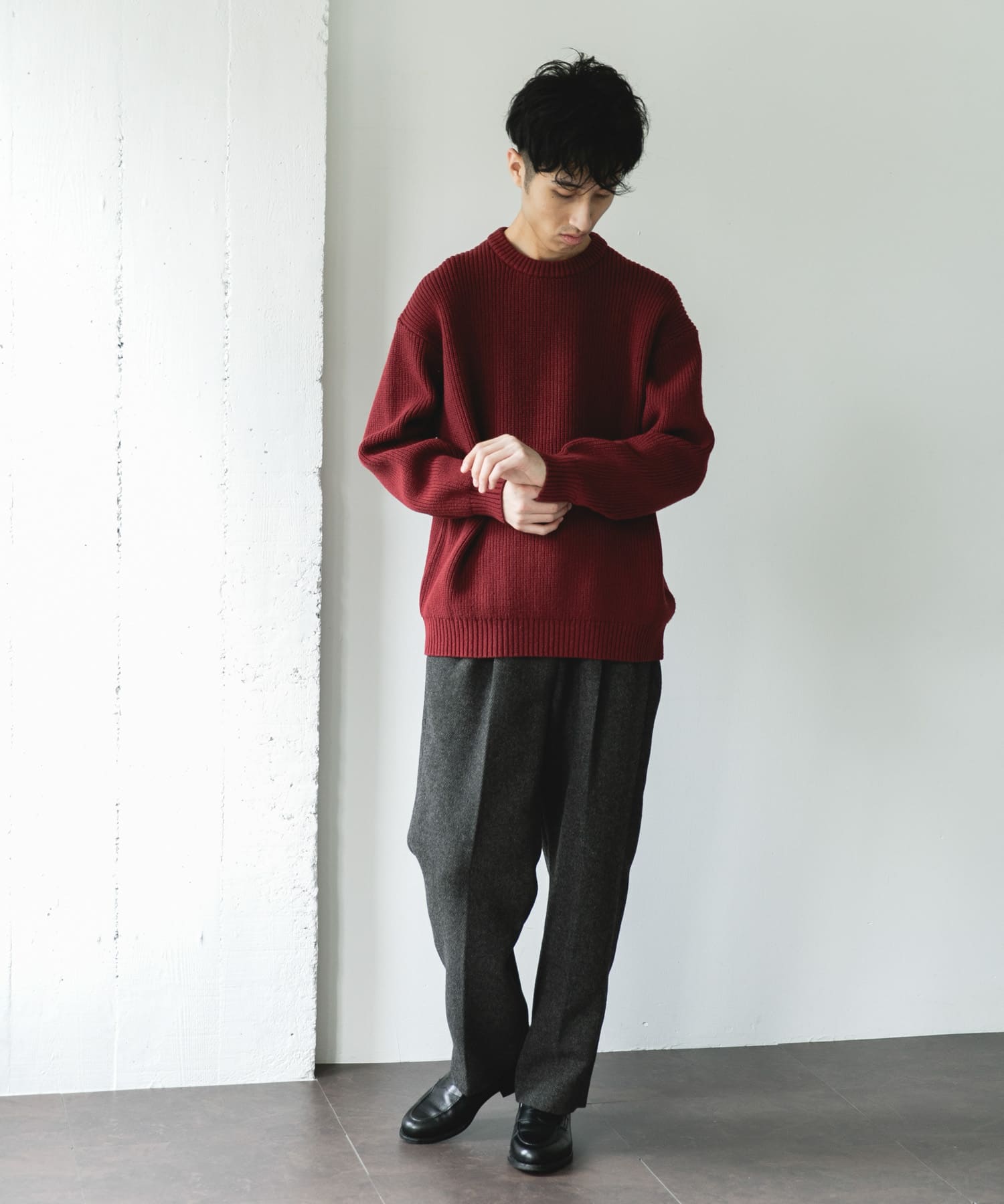 身長：180cm サイズ：L