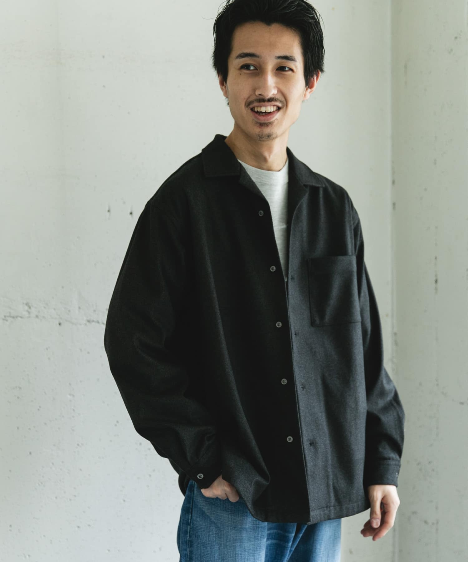 身長：180cm サイズ：L