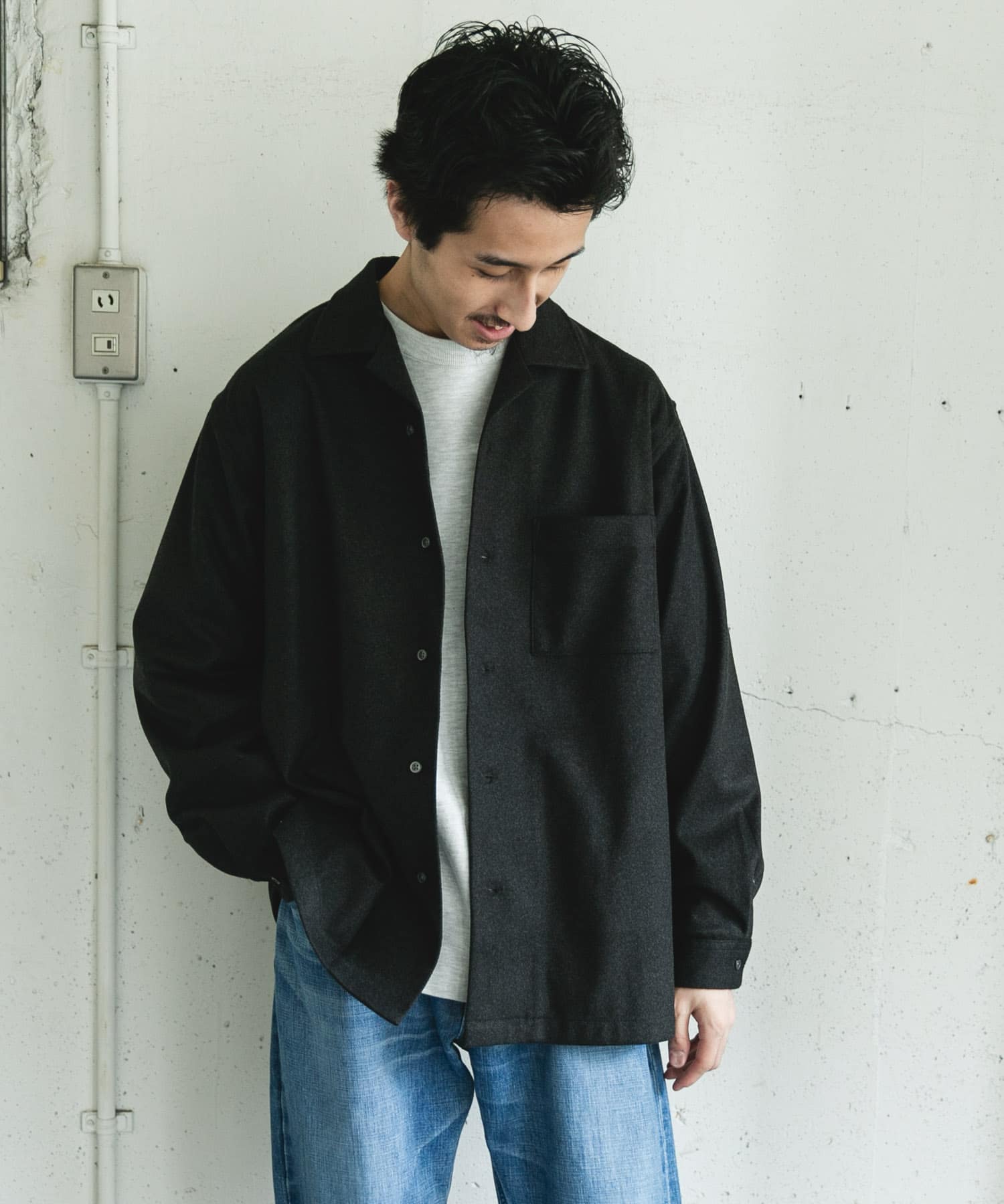 身長：180cm サイズ：L