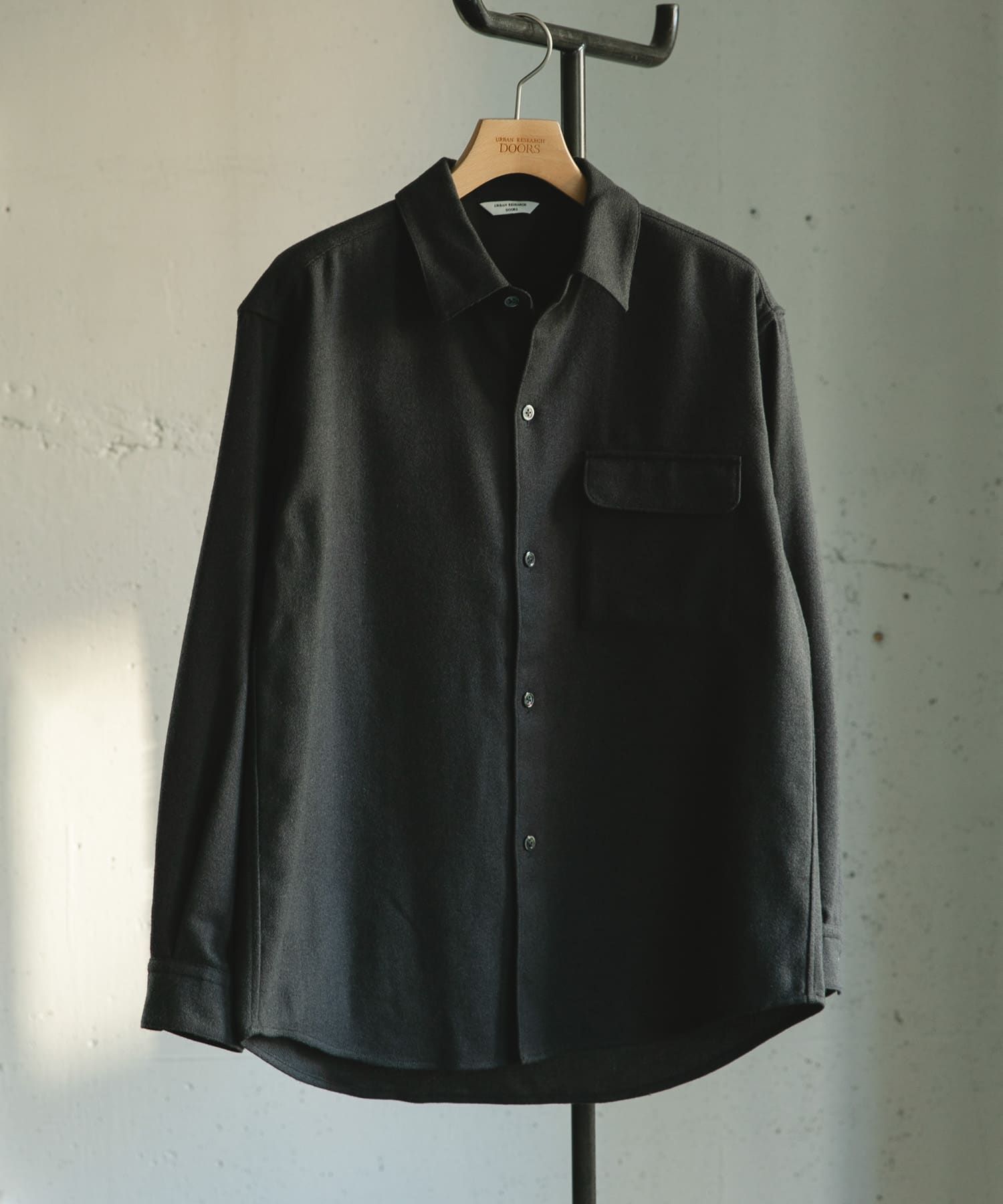 フラノレギュラーカラーシャツ(M TOP GRAY): トップス｜URBAN RESEARCH