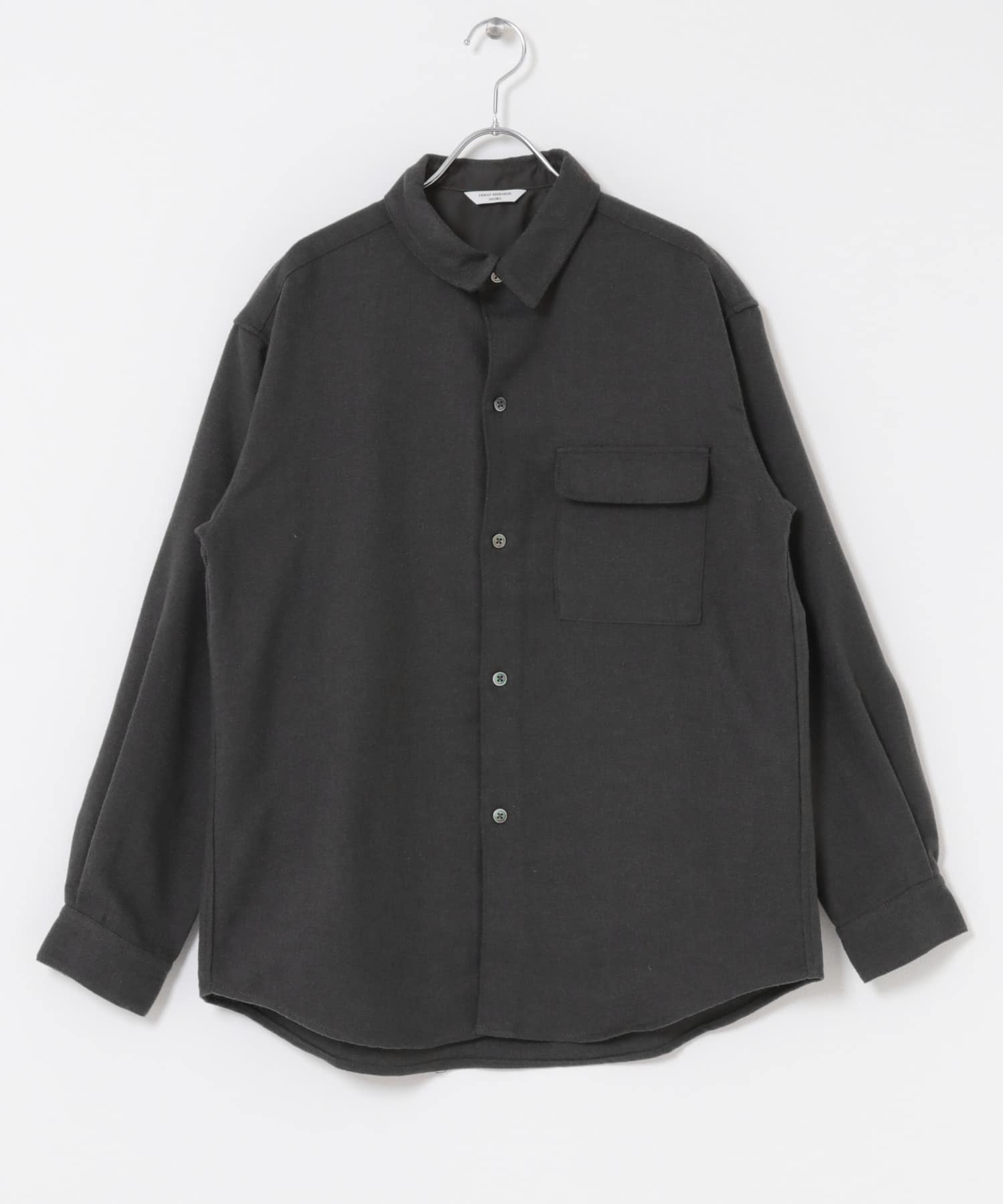 フラノレギュラーカラーシャツ(M TOP GRAY): トップス｜URBAN RESEARCH