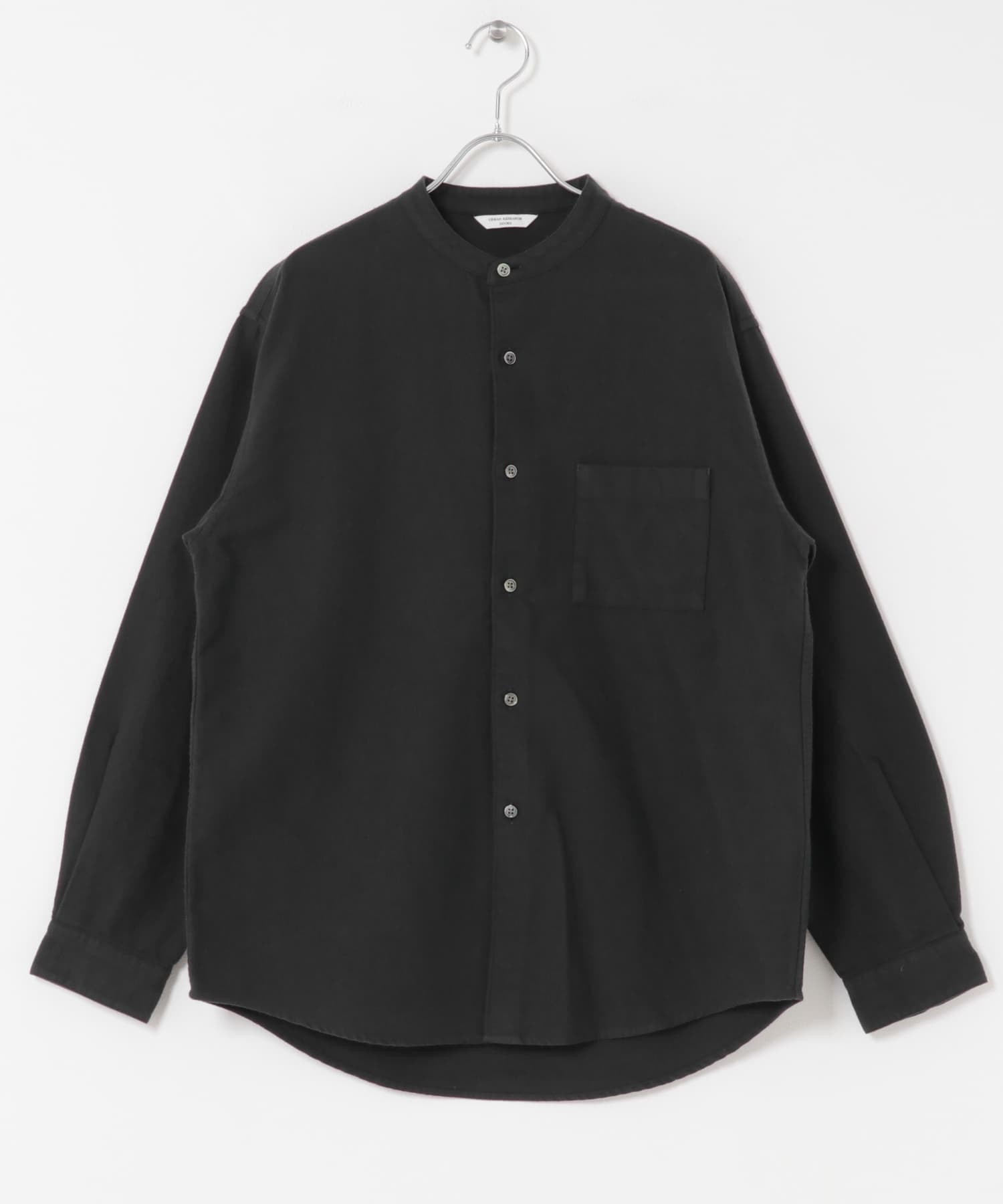 両面起毛ネルバンドカラーシャツ(M CHECK): トップス｜URBAN RESEARCH