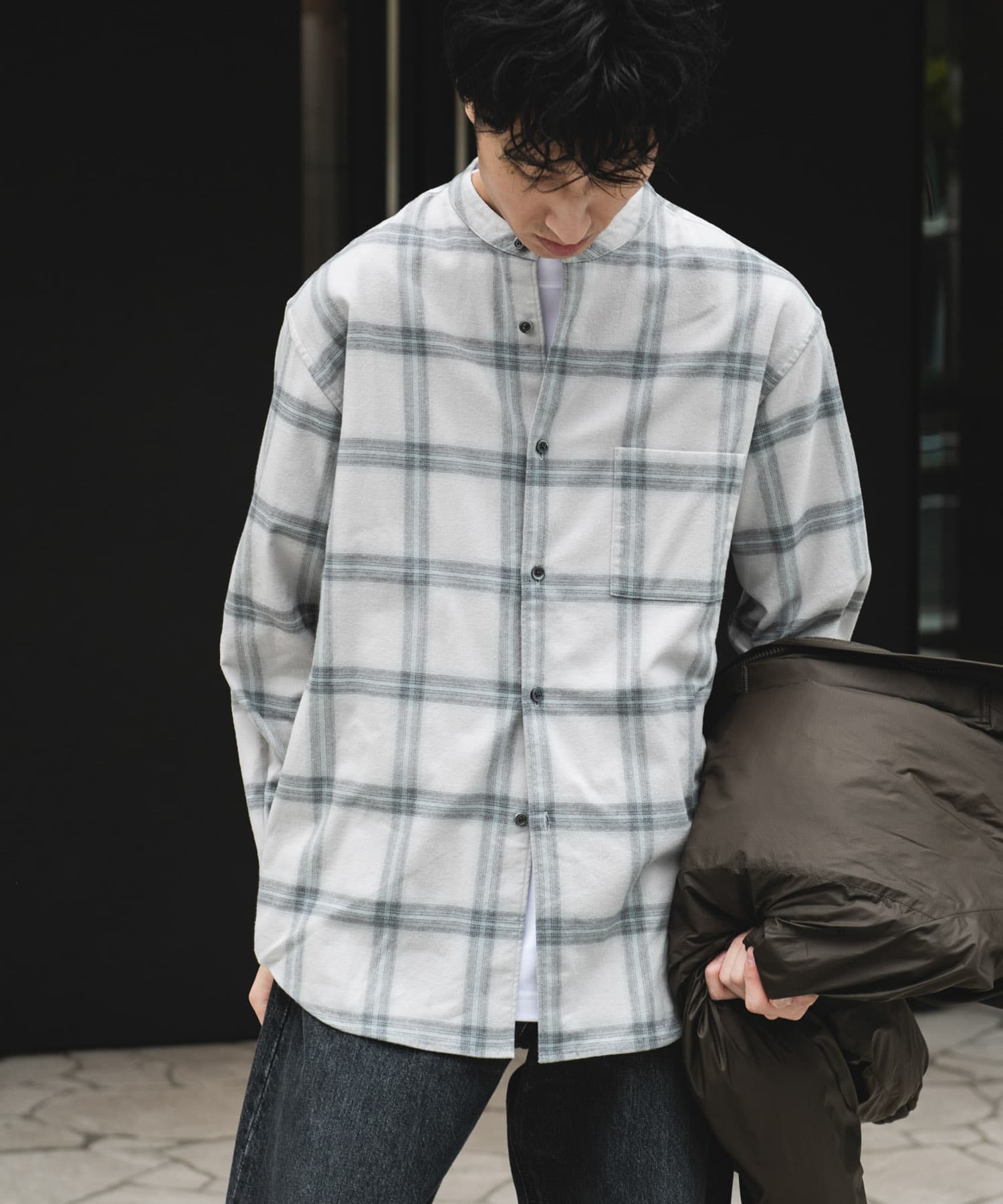 身長：180cm サイズ：L