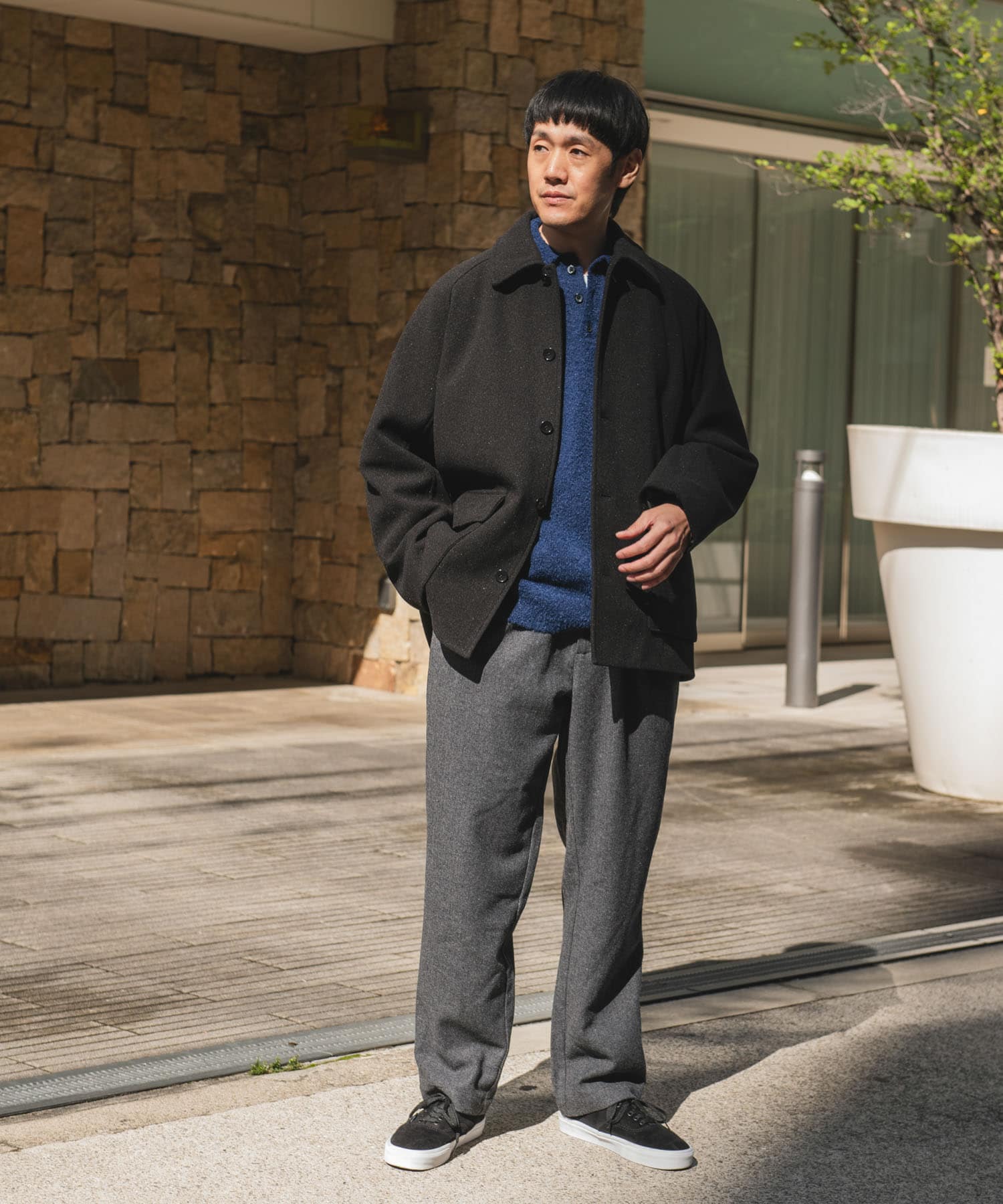 身長：172cm サイズ：L