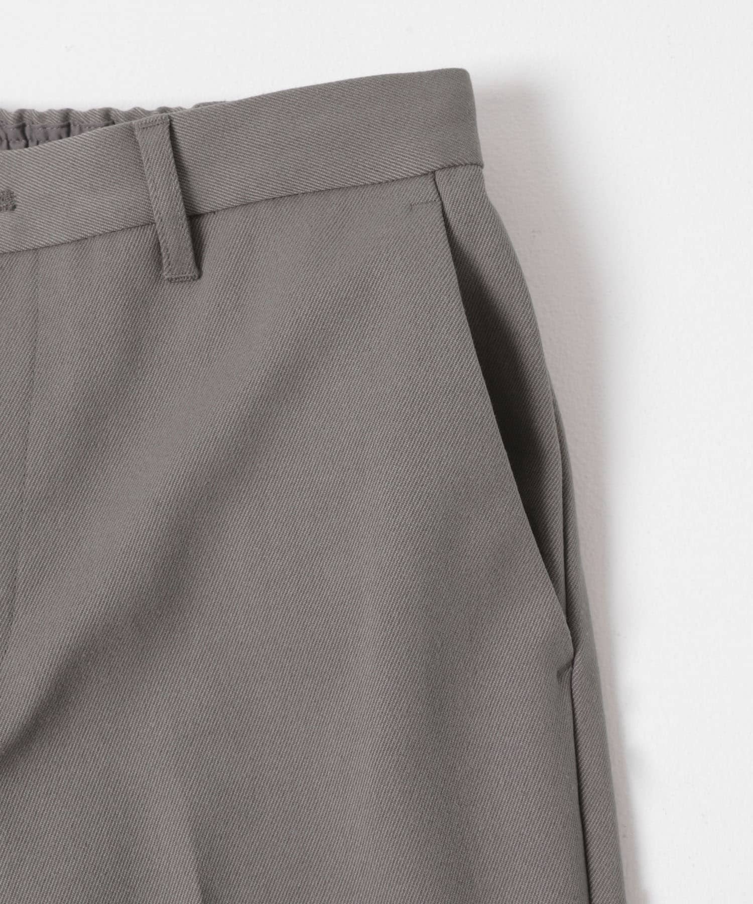 ウールライクテーパードトラウザー GREIGE S