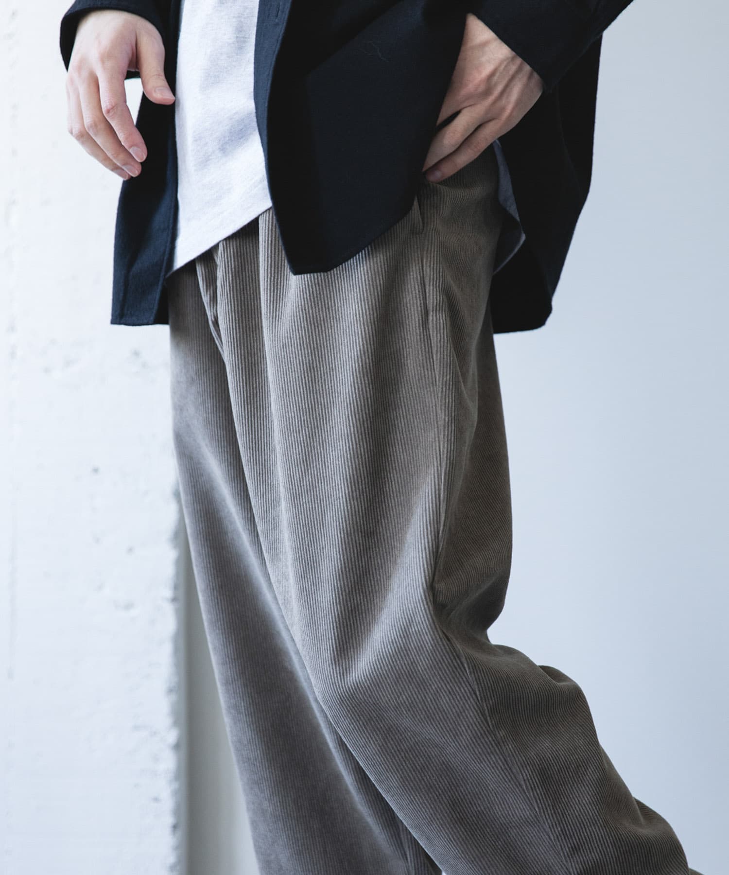 UR TECH』コーデュロイ ボンディングパンツ(S MOCHA): ボトム｜URBAN