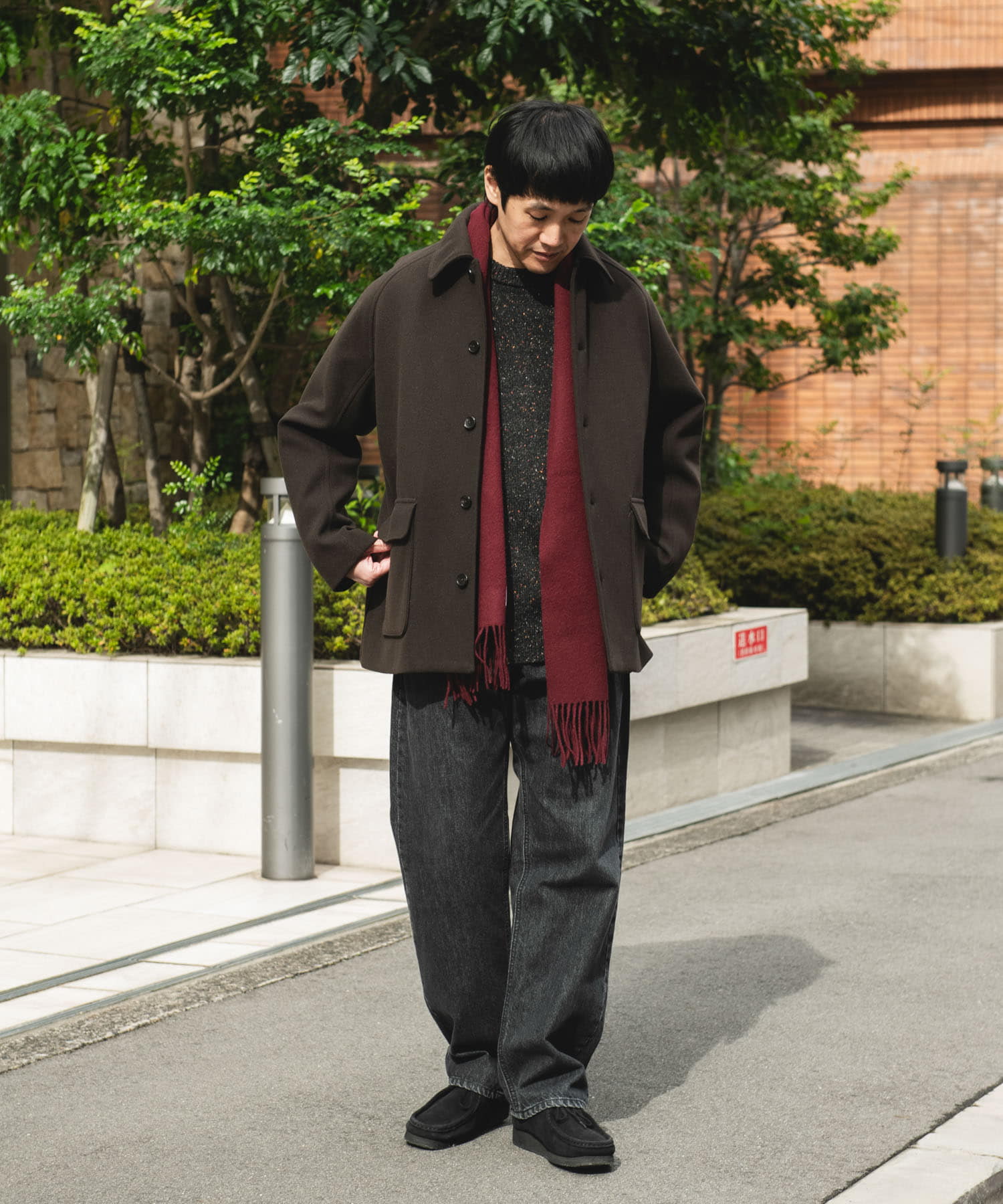 身長：172cm サイズ：M