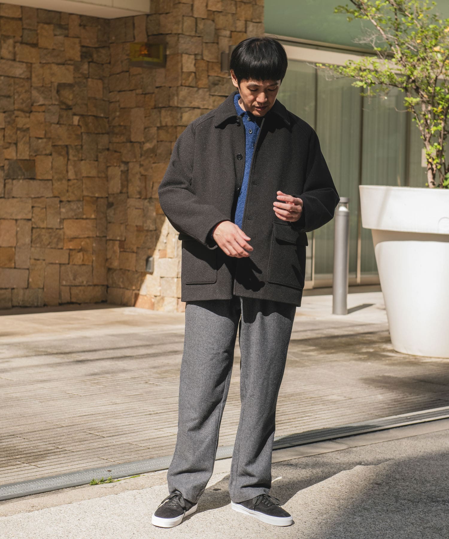 身長：172cm サイズ：L