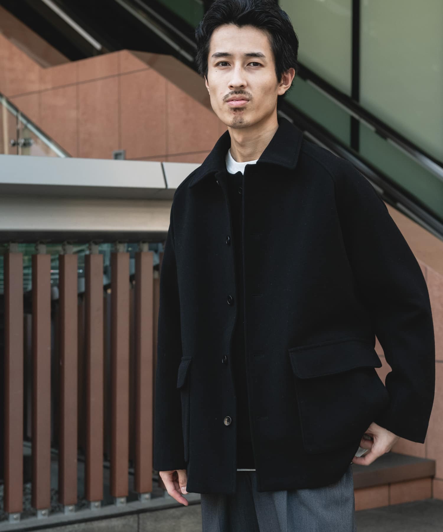 身長：180cm サイズ：L