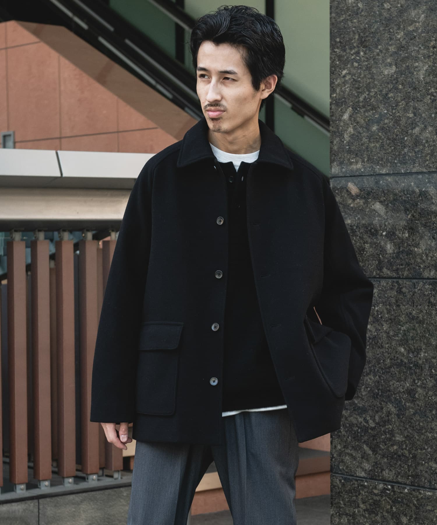 身長：180cm サイズ：L