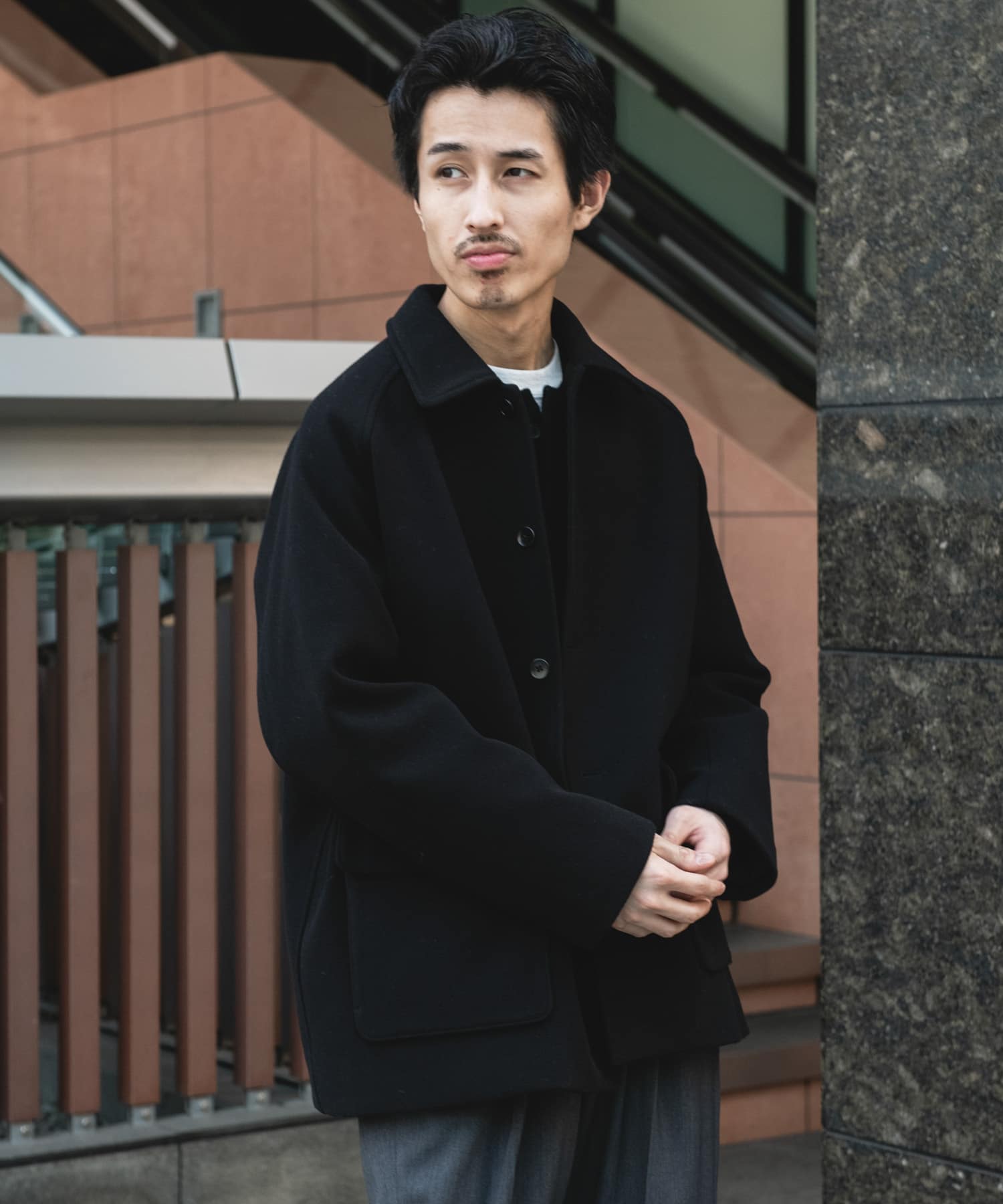 身長：180cm サイズ：L