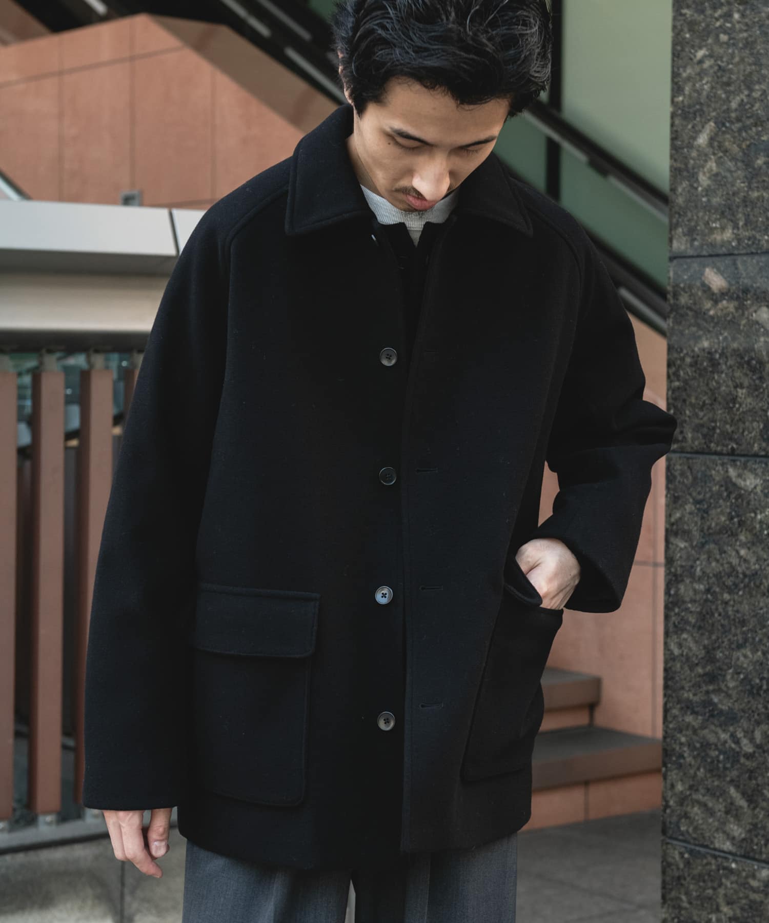 身長：180cm サイズ：L