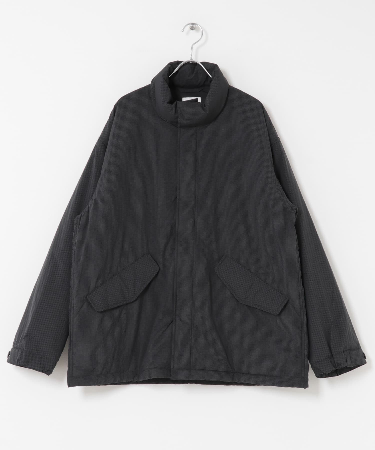 中綿ショートモッズコート CCL CHK M