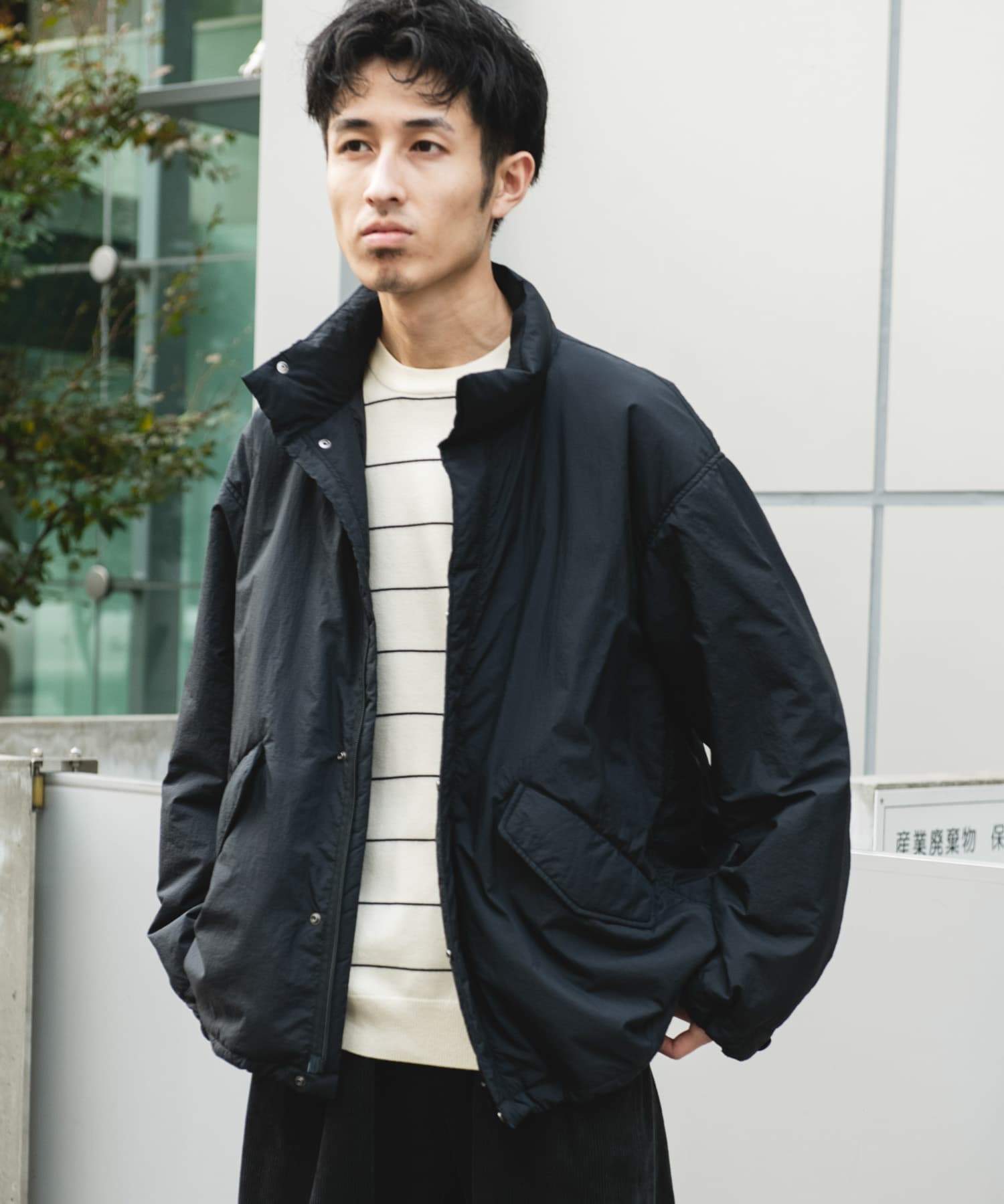 身長：180cm サイズ：L