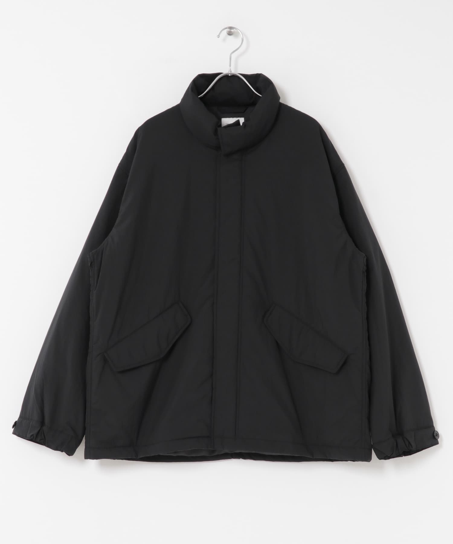 中綿ショートモッズコート BLACK M