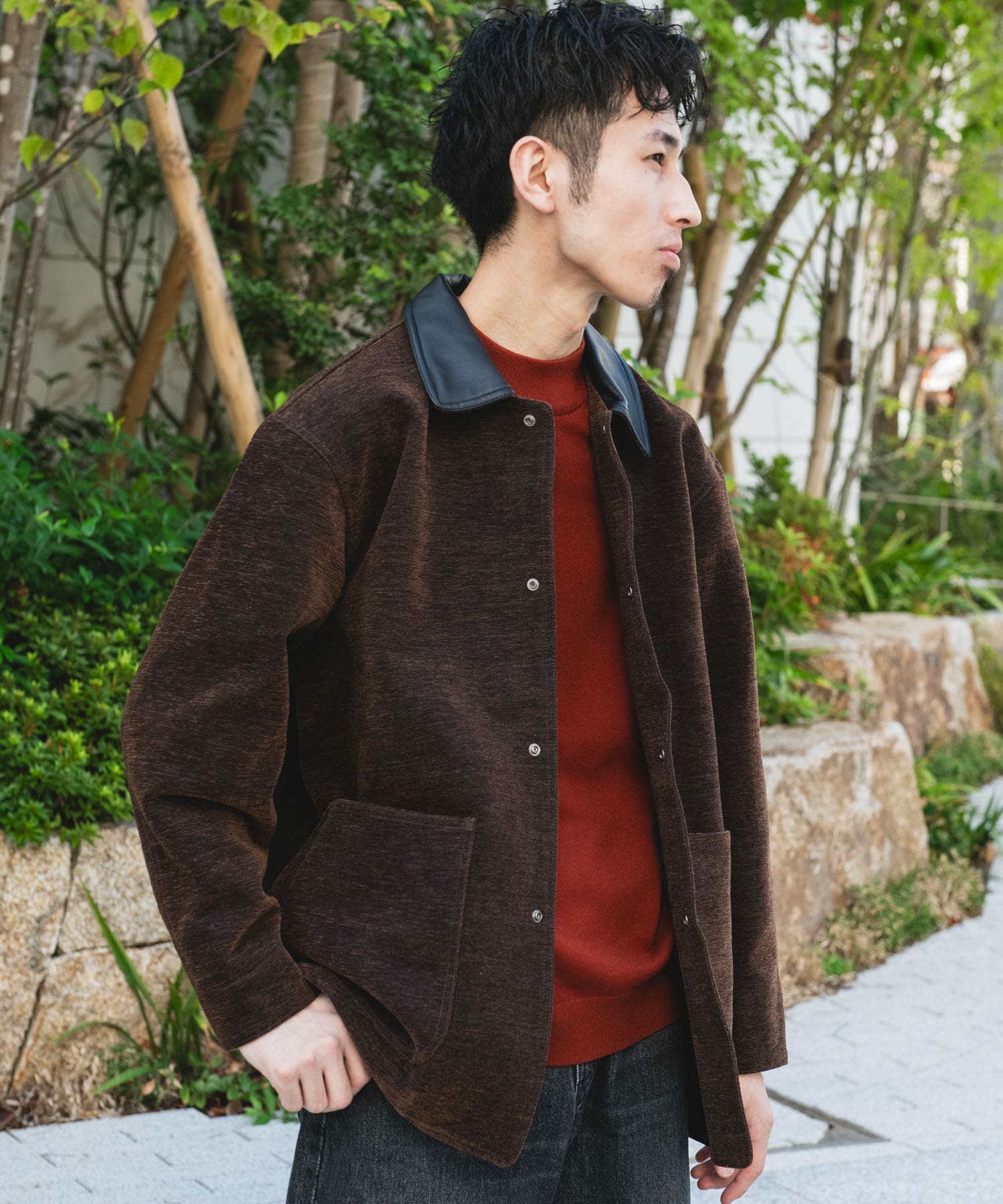 身長：180cm サイズ：L